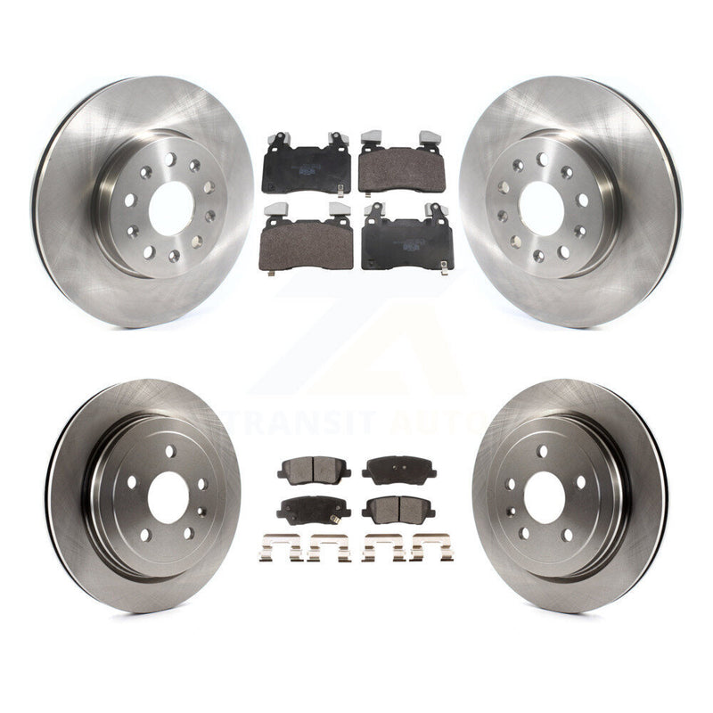 Transit Auto K8T-105842 Disc Brake Kit for 2016-2019 Cadillac CTS - Front and Rear product image