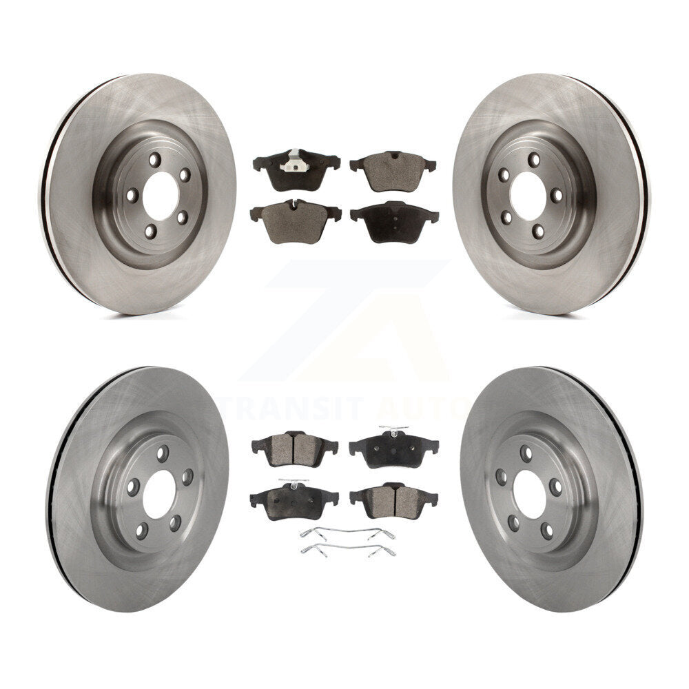 Transit Auto K8T-105848 Disc Brake Kit for 2016 Jaguar XJ - Front and Rear product image