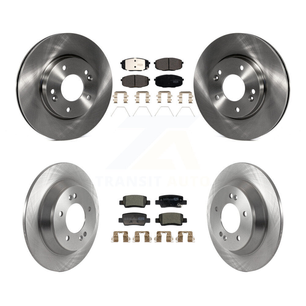 Transit Auto K8T-105852 Disc Brake Kit for 2021-2024 Kia Seltos - Front and Rear product image