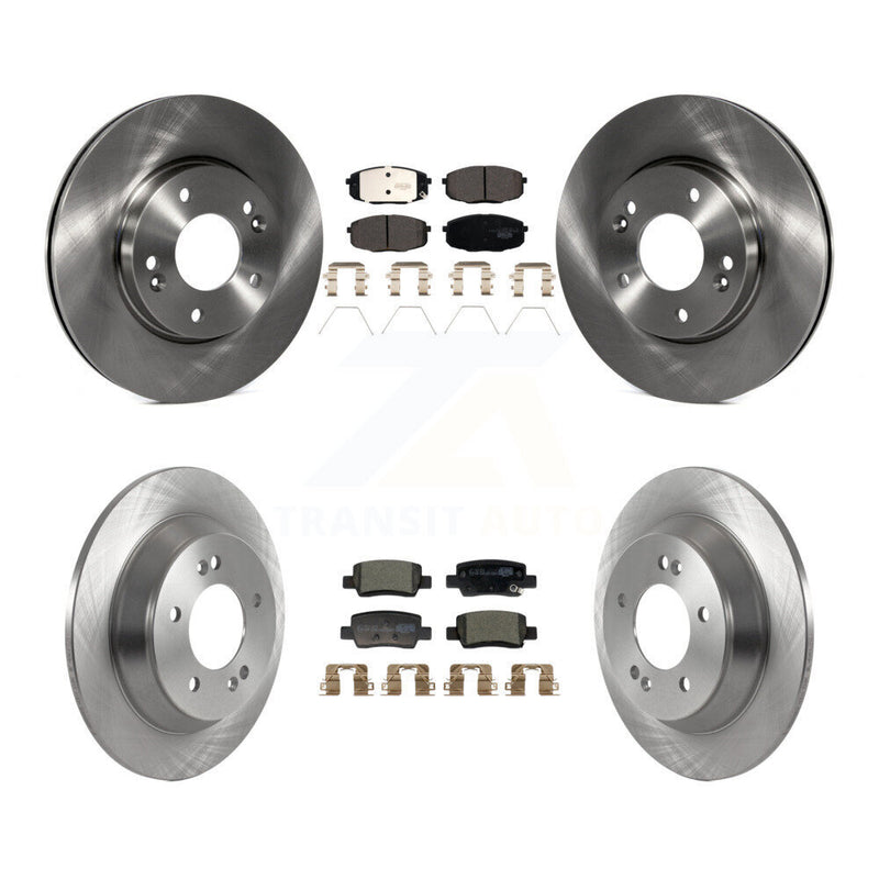Transit Auto K8T-105852 Disc Brake Kit for 2021-2024 Kia Seltos - Front and Rear product image