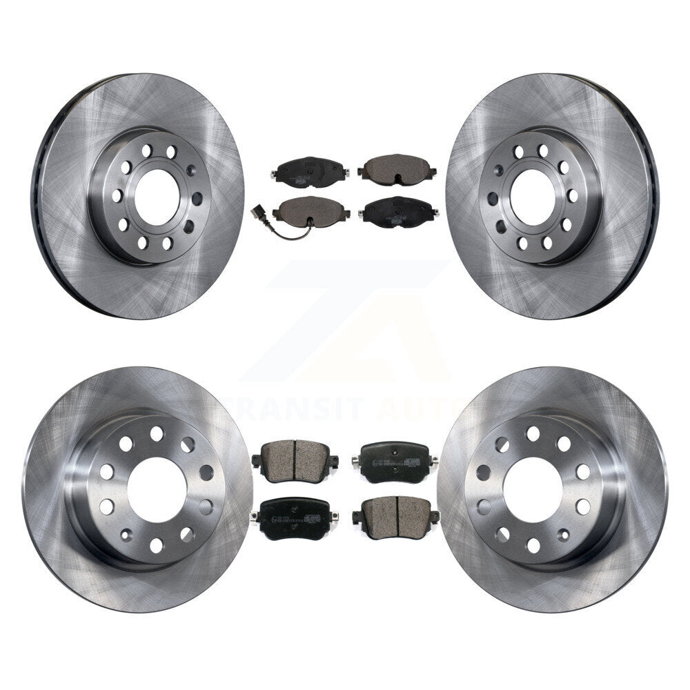 Transit Auto K8T-105853 Disc Brake Kit for 2015 Volkswagen Golf SportWagen - Front and Rear product image