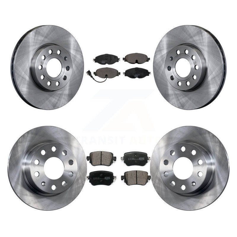 Transit Auto K8T-105853 Disc Brake Kit for 2015 Volkswagen Golf SportWagen - Front and Rear product image