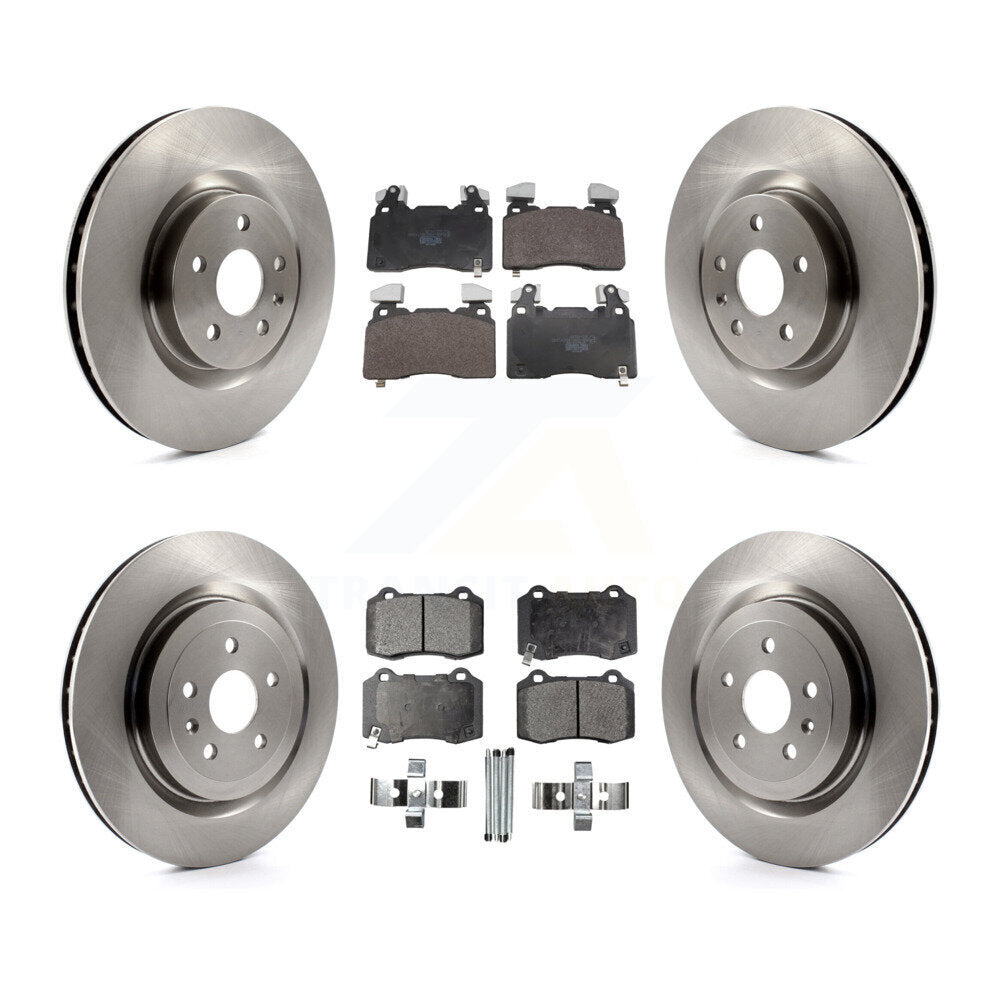 Transit Auto K8T-105856 Disc Brake Kit for 2010-2015 Chevrolet Camaro - Front and Rear product image