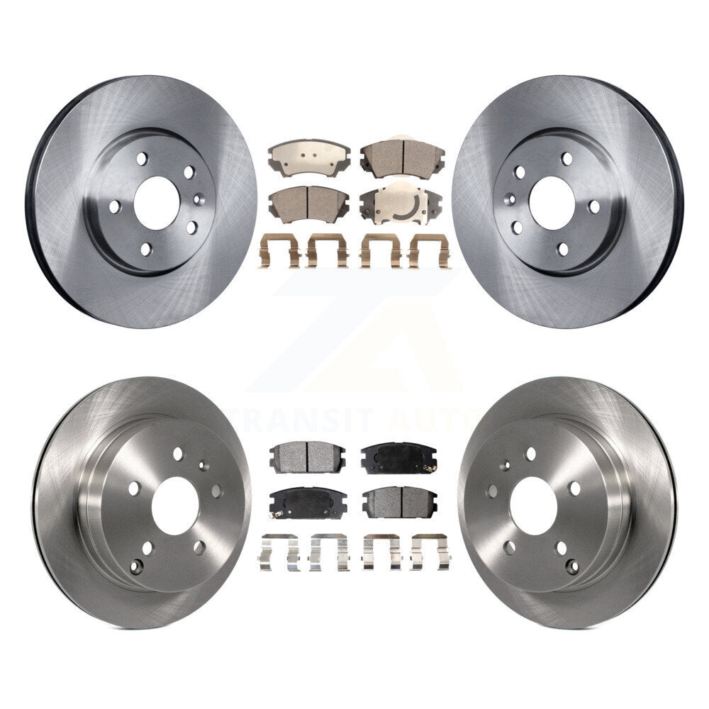 Transit Auto K8T-105857 Disc Brake Kit for 2017 GMC Terrain - Front and Rear product image