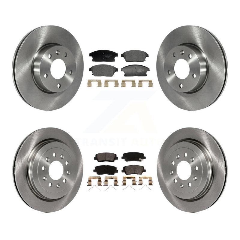 Transit Auto K8T-105858 Disc Brake Kit for 2018 Cadillac ATS - Front and Rear product image
