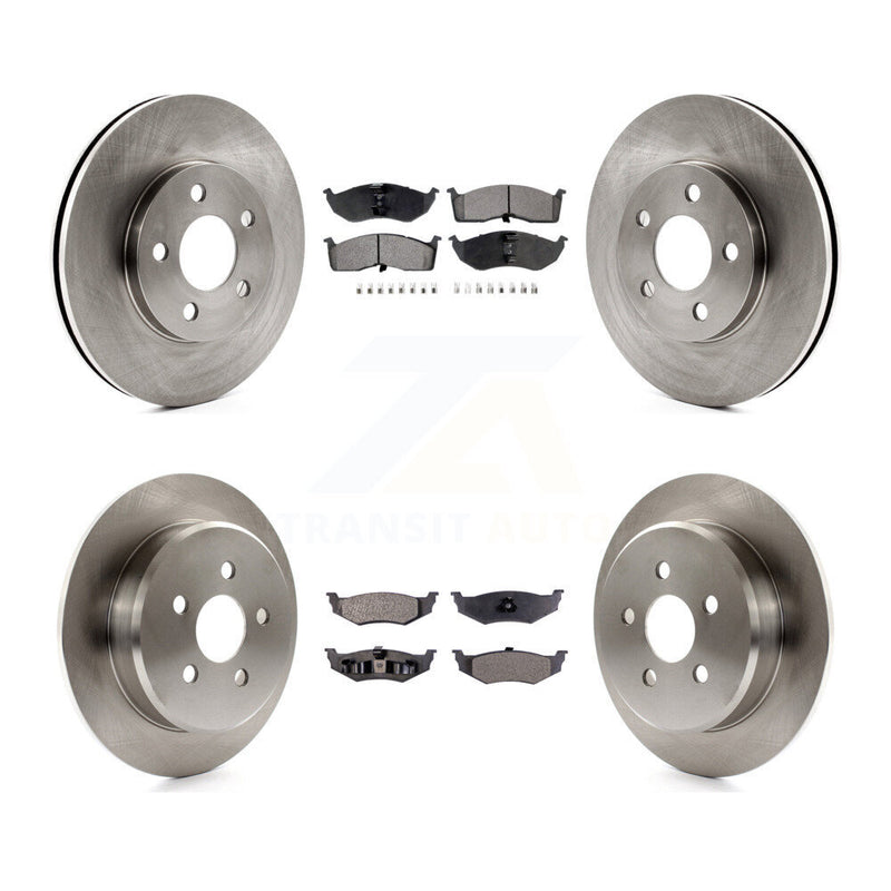 Transit Auto K8T-105862 Disc Brake Kit for 2000-2003 Dodge Neon, Chrysler Neon, Plymouth Neon - Front and Rear product image