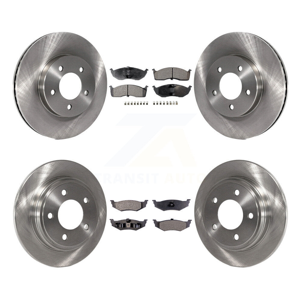 Transit Auto K8T-105863 Disc Brake Kit for 1998-2004 Dodge Intrepid, Chrysler Concorde, Chrysler Intrepid & more - Front and Rear product image