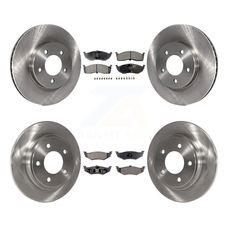 Transit Auto K8T-105863 Disc Brake Kit for 1998-2004 Dodge Intrepid, Chrysler Concorde, Chrysler Intrepid & more - Front and Rear product image