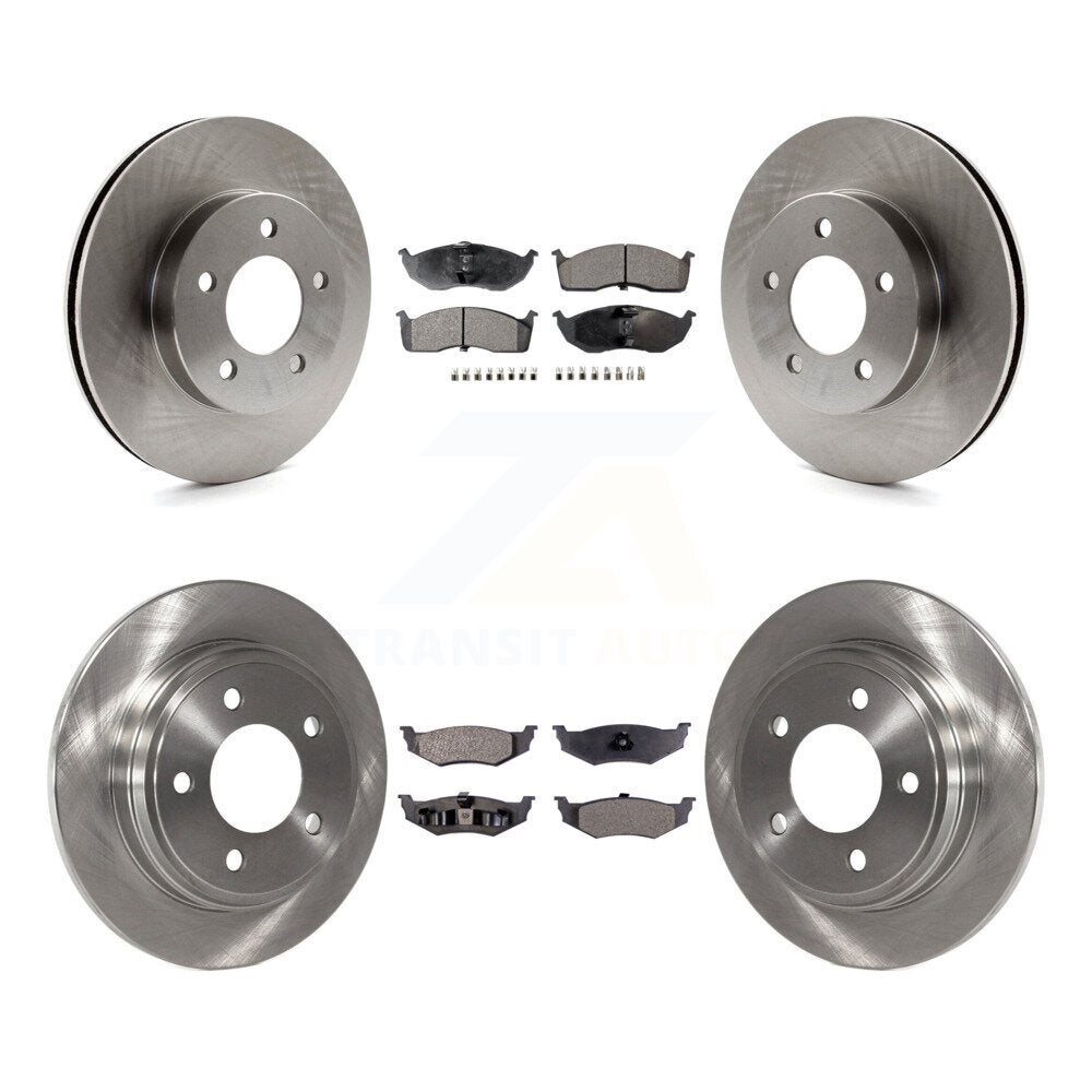 Transit Auto K8T-105865 Disc Brake Kit for 1995-1997 Chrysler Concorde, Chrysler Intrepid, Chrysler LHS & more - Front and Rear product image