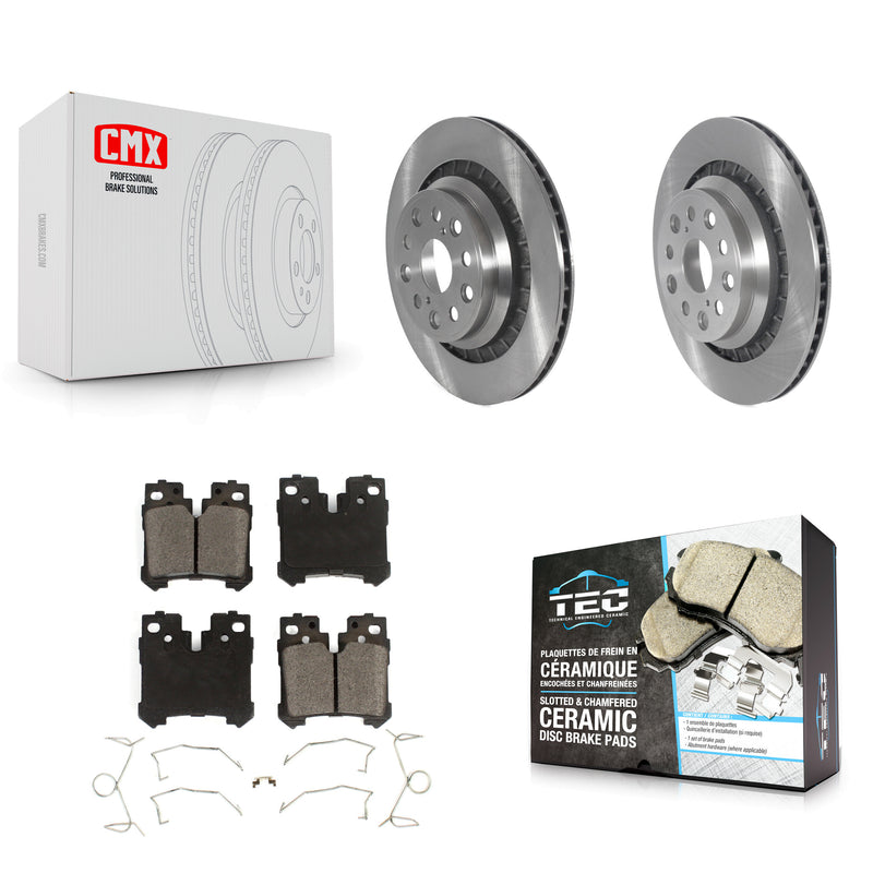 Transit Auto K8T-105868 Disc Brake Kit for 2008-2017 Lexus LS460, Lexus LS600h - Rear product image
