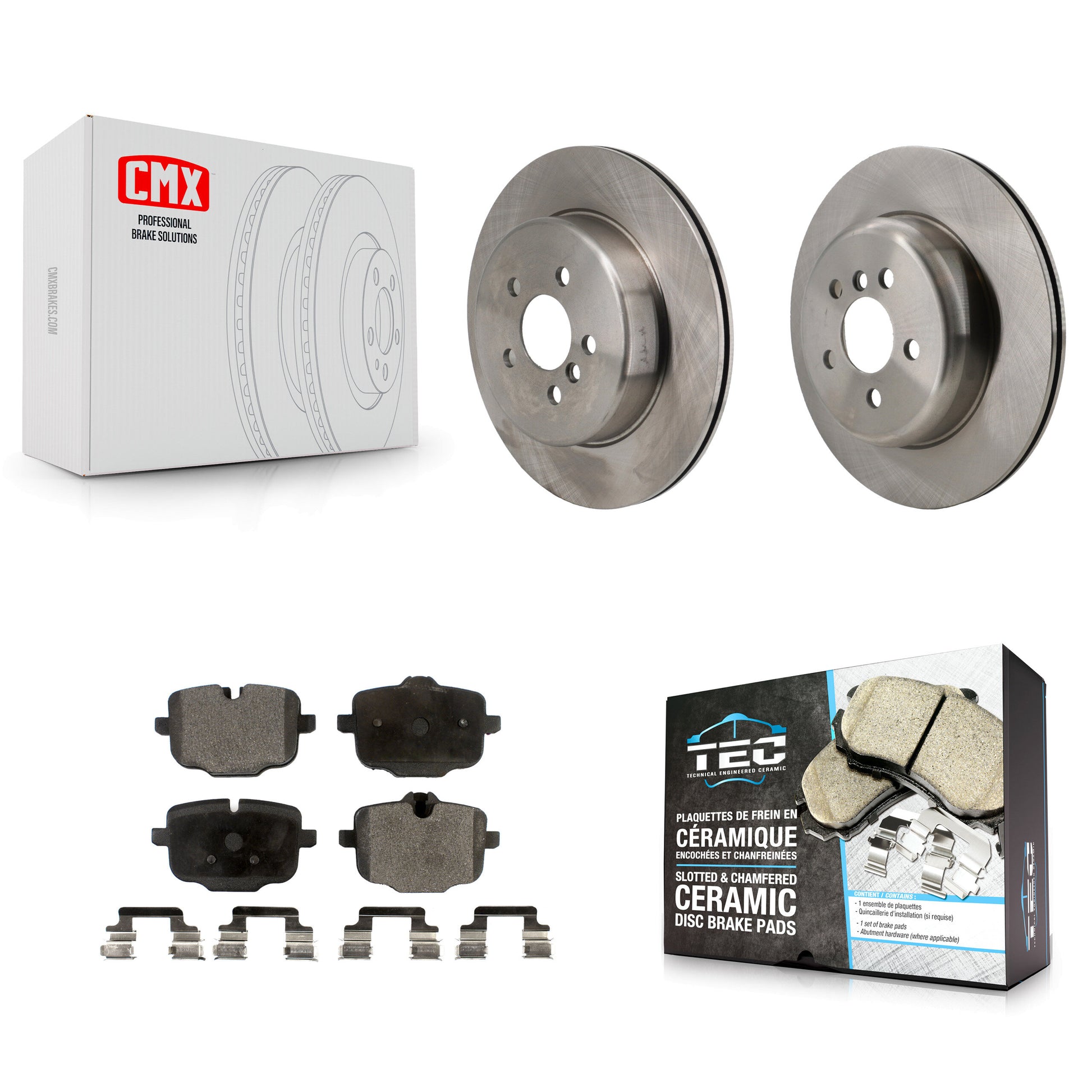 Transit Auto K8T-105869 Disc Brake Kit for 2020-2021 BMW X4 - Rear product image