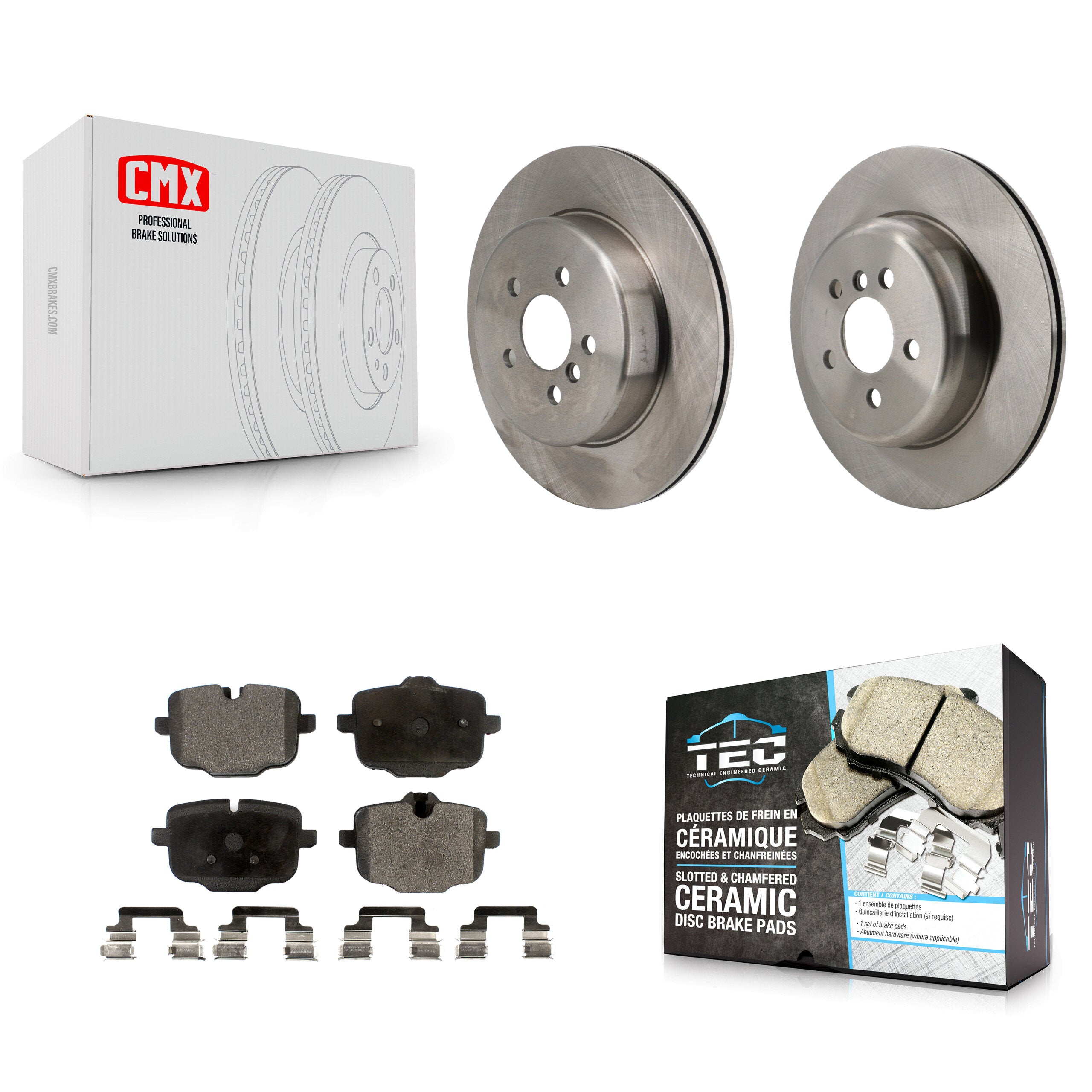 Transit Auto K8T-105869 Disc Brake Kit for 2020-2021 BMW X4 - Rear product image