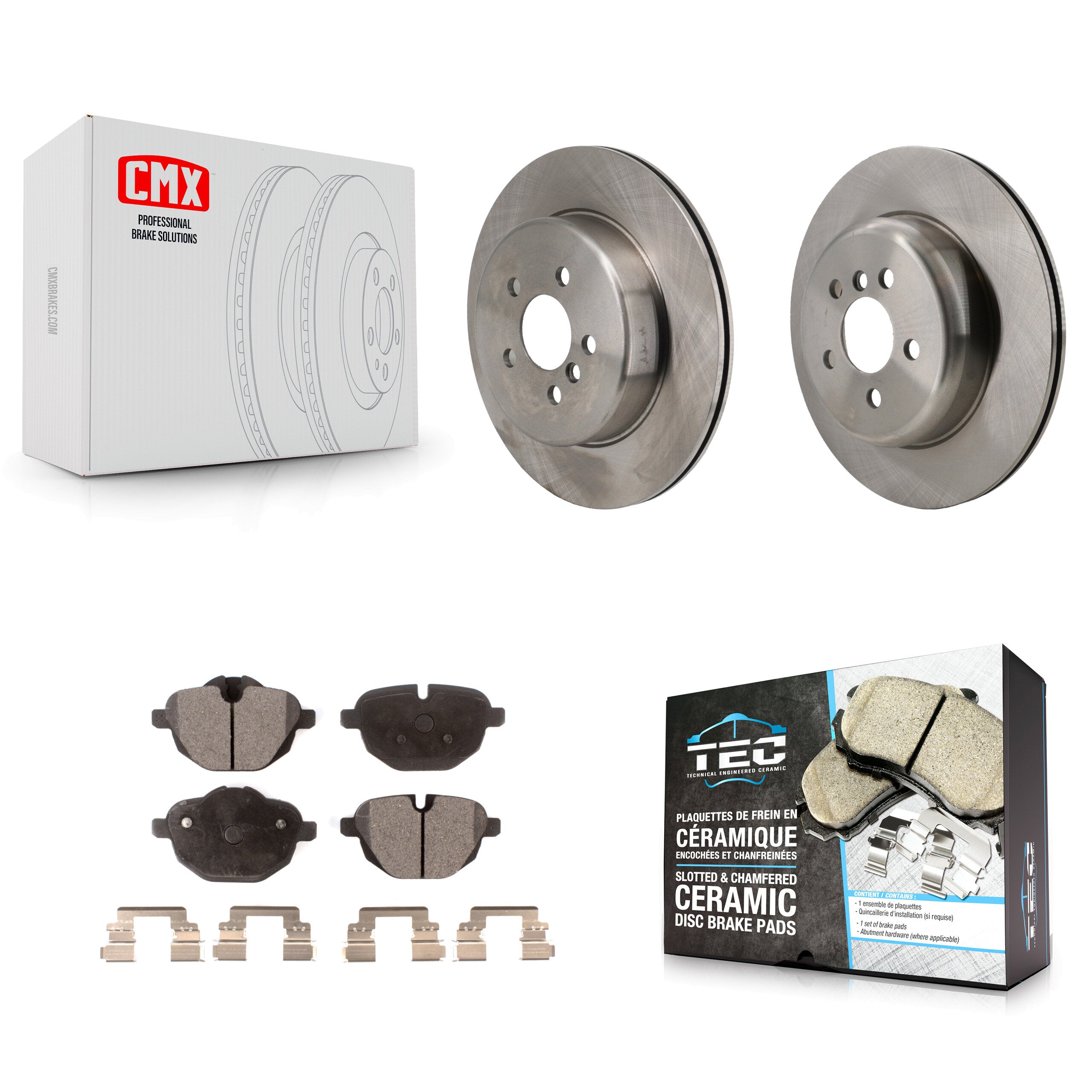 Transit Auto K8T-105871 Disc Brake Kit for 2022 BMW X3 - Rear product image