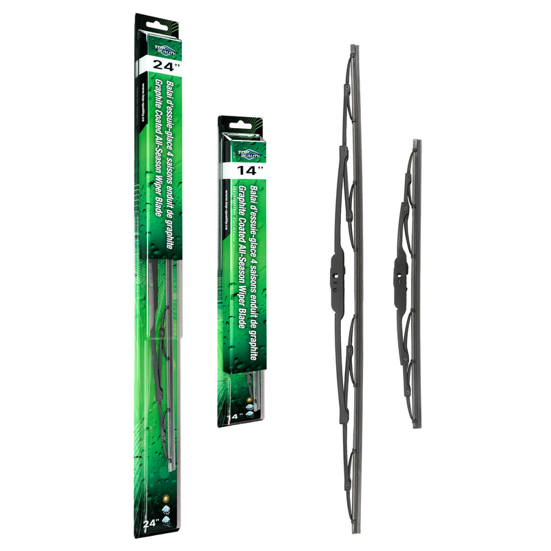 Top Quality K90-100017 Windshield Wiper Blade for 2011-2022 Nissan Micra, Chevrolet Spark, Chevrolet Spark EV & more - Front product image