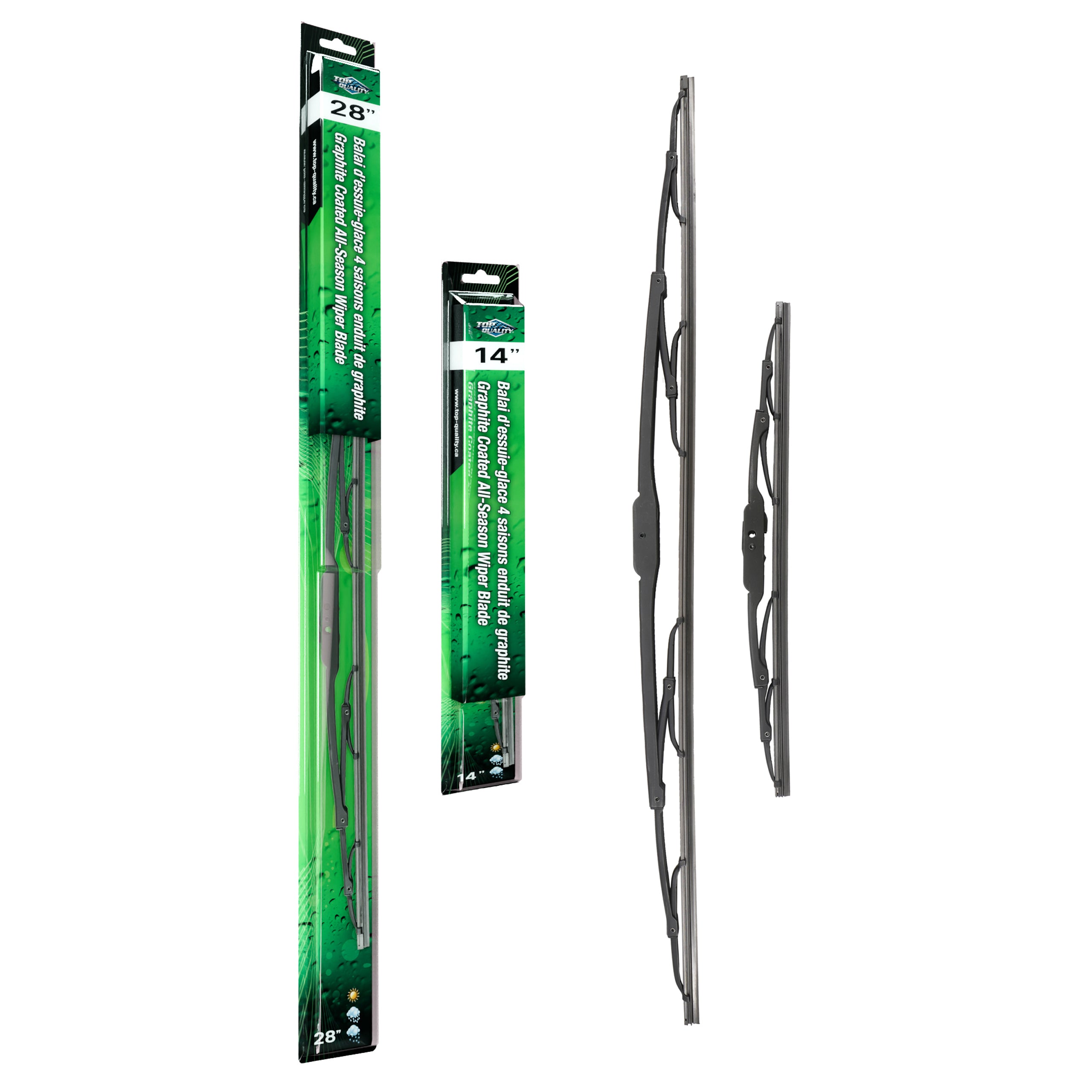 Top Quality K90-100019 Windshield Wiper Blade for 2009-2022 Toyota Corolla, Kia Forte, Kia Forte Koup & more - Front product image