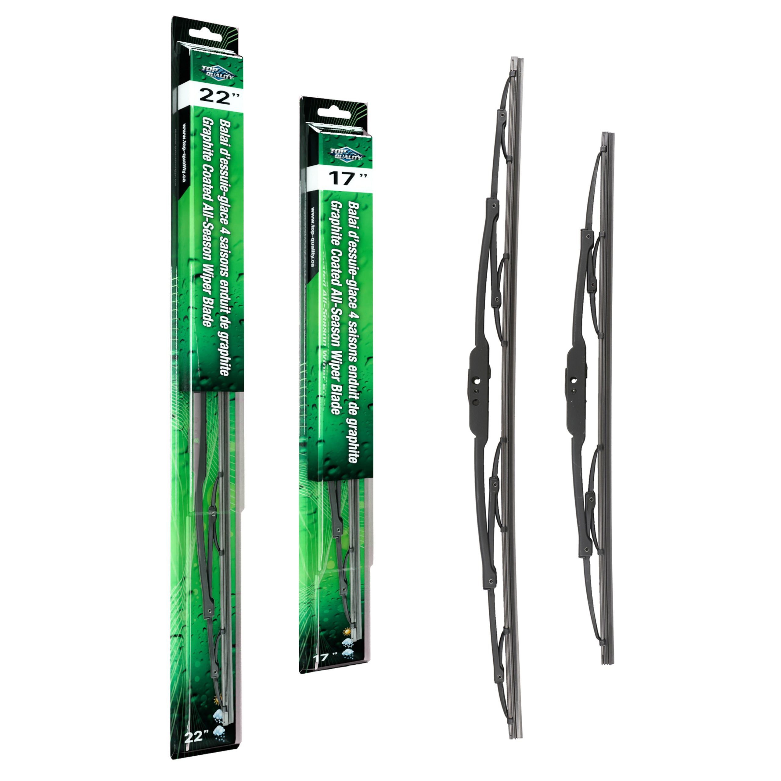 Top Quality K90-100057 Windshield Wiper Blade for 1995-2020 Toyota Yaris, Toyota Yaris iA, Scion iA & more - Front product image