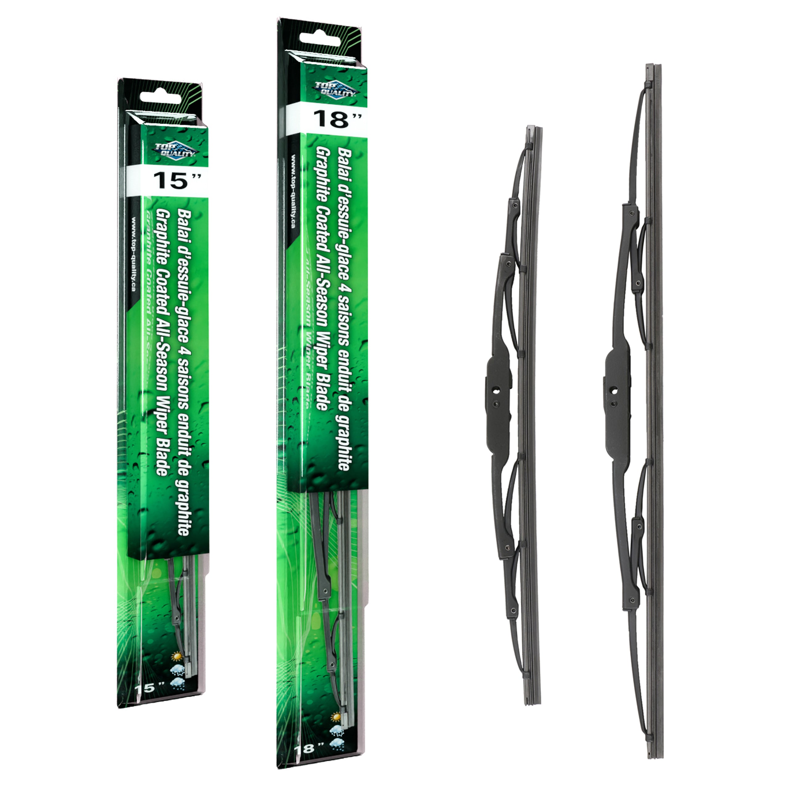 Top Quality K90-100075 Windshield Wiper Blade for 1995-1998 Porsche 911 - Front product image
