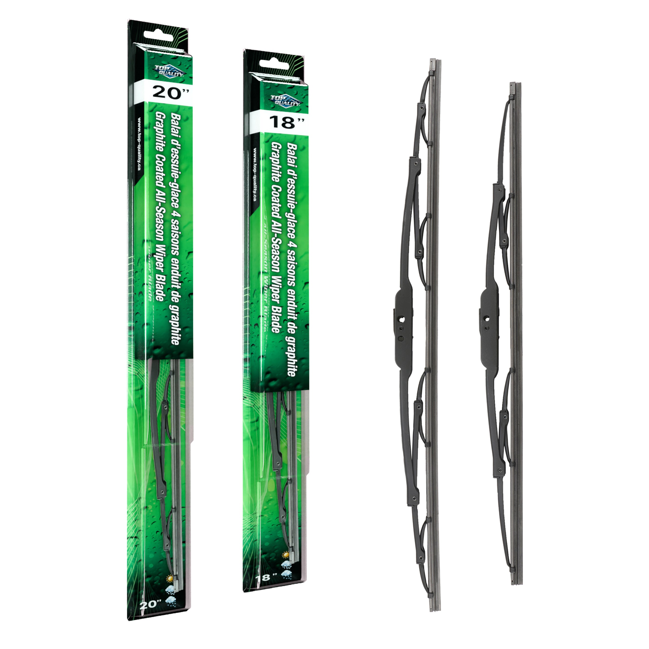 Top Quality K90-100079 Windshield Wiper Blade for 1988-2009 Mercury Mariner, Ford Escape, Mazda Tribute & more - Front product image