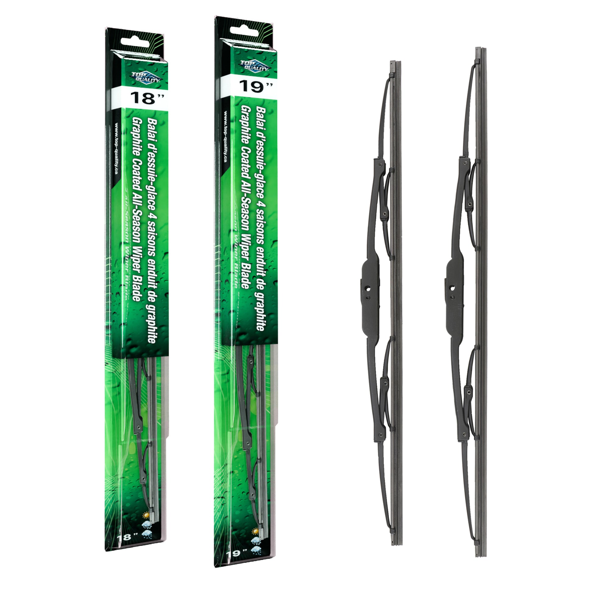 Top Quality K90-100106 Windshield Wiper Blade for 2002-2021 Mazda MX-5 Miata, Mini Cooper - Front product image
