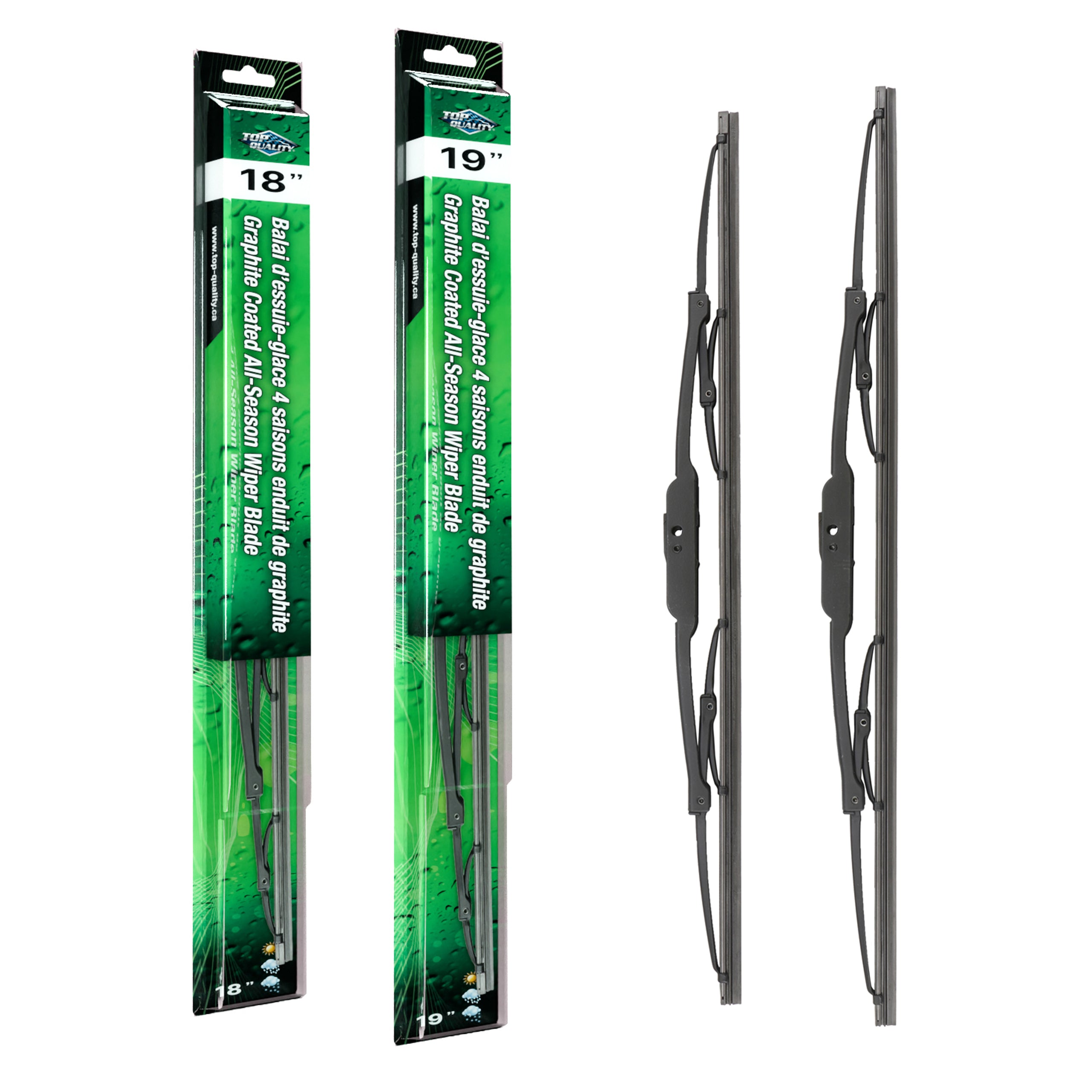 Top Quality K90-100106 Windshield Wiper Blade for 2002-2021 Mazda MX-5 Miata, Mini Cooper - Front product image
