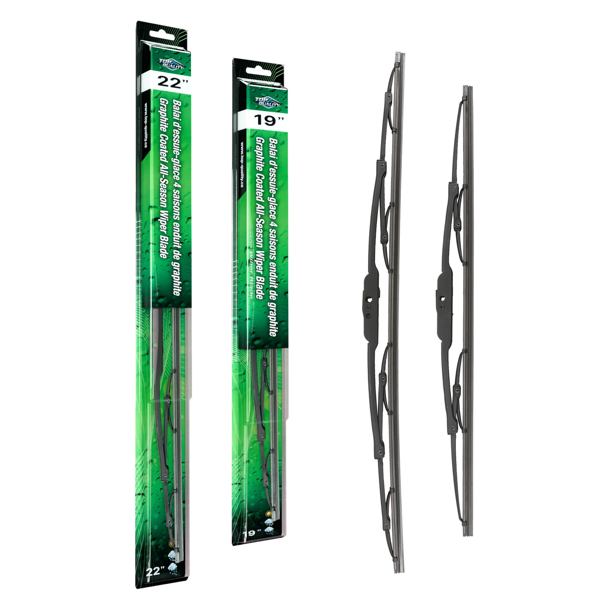 Top Quality K90-100109 Windshield Wiper Blade for 1981-2021 Mazda CX-3, Nissan GT-R, Cadillac CTS & more - Front product image