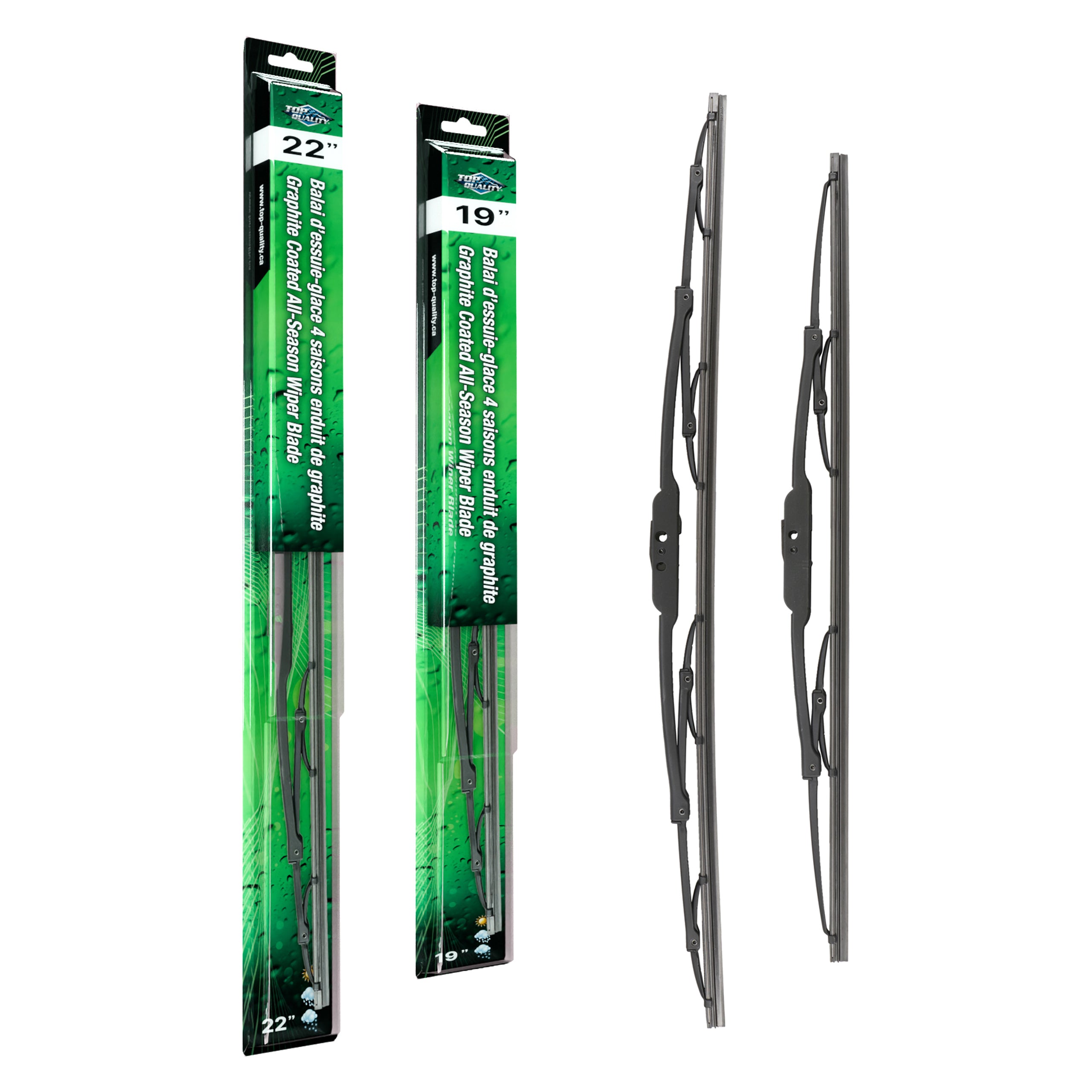 Top Quality K90-100109 Windshield Wiper Blade for 1981-2021 Mazda CX-3, Nissan GT-R, Cadillac CTS & more - Front product image