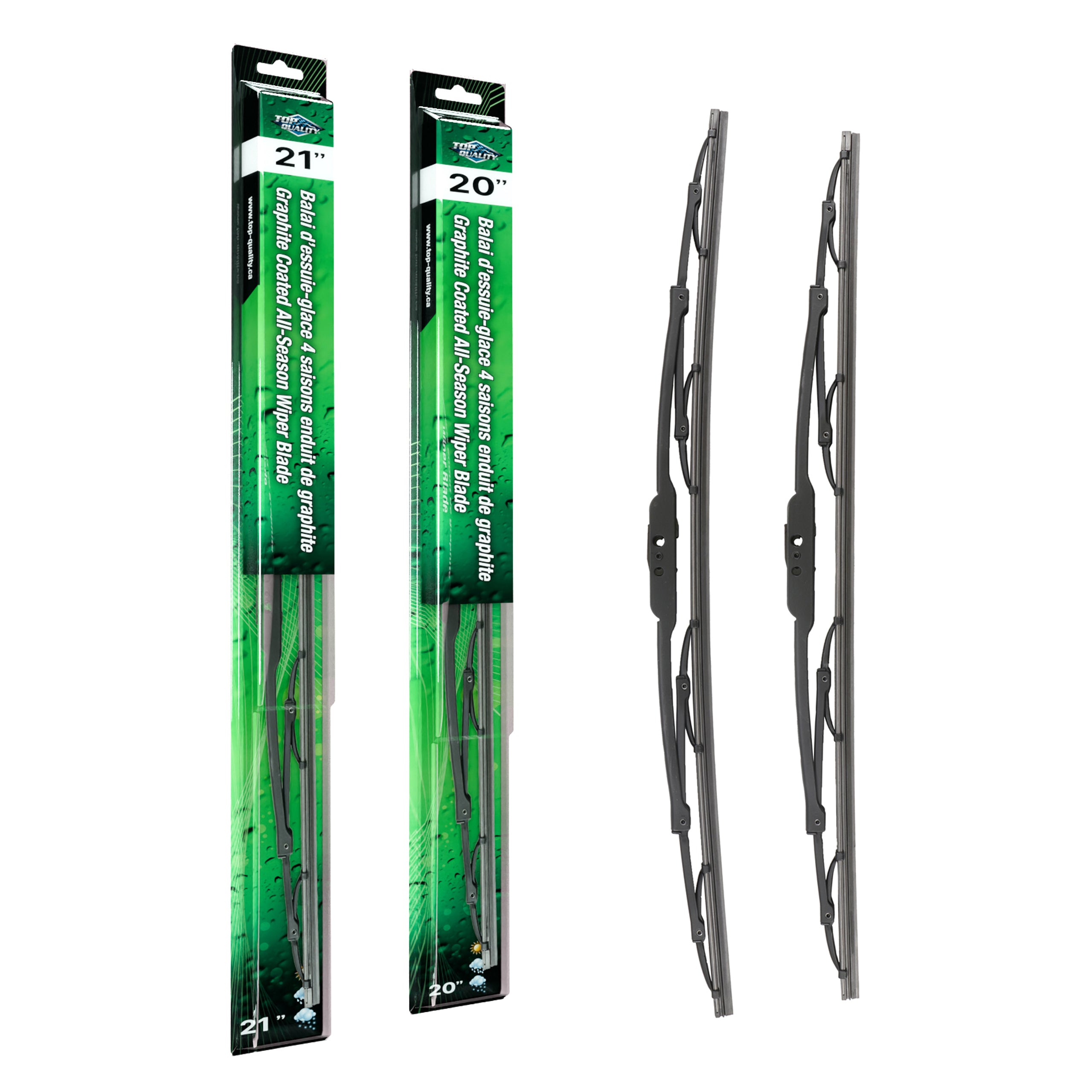 Top Quality K90-100127 Windshield Wiper Blade for 1989-2010 BMW Z4, Honda CR-V, Dodge Dakota & more - Front product image
