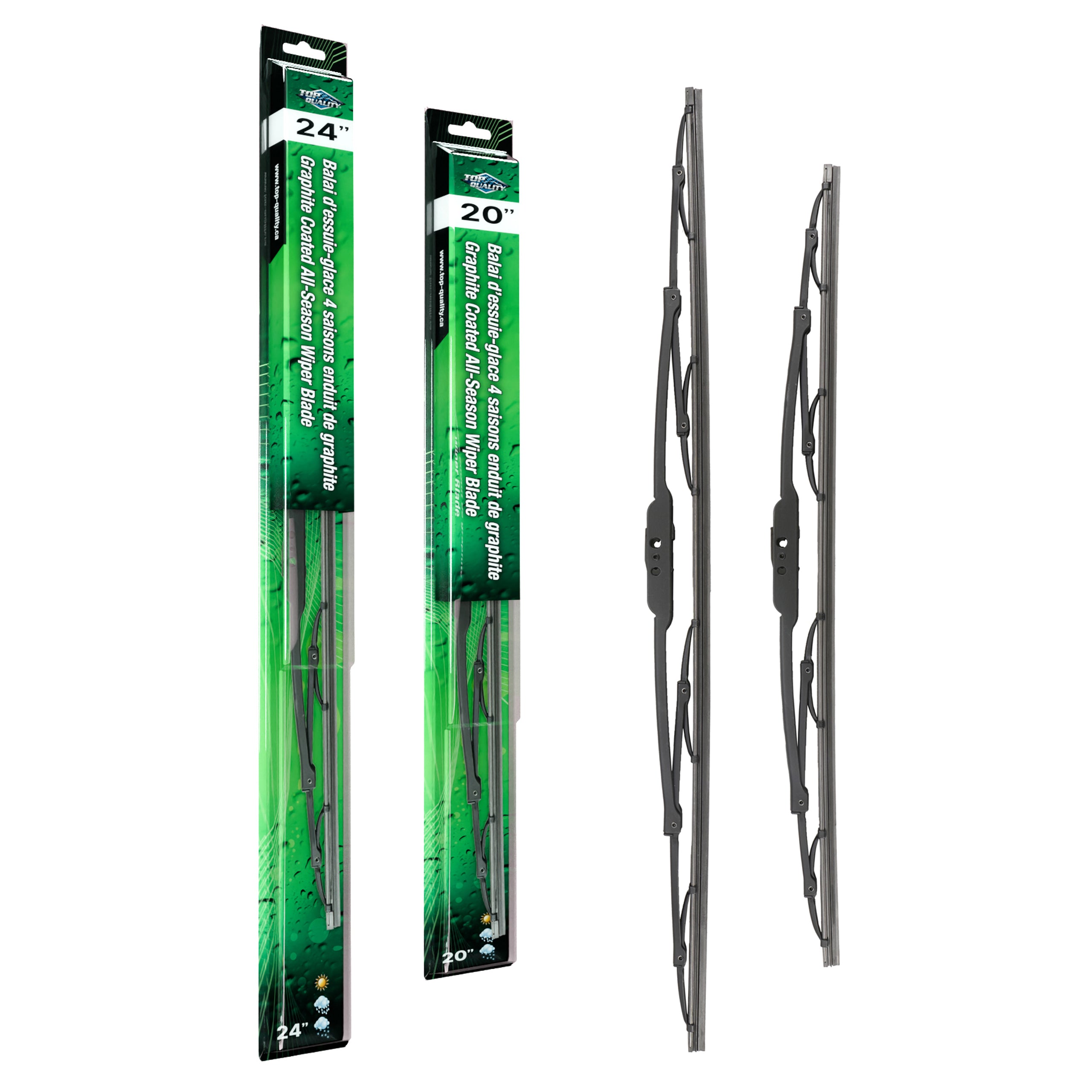 Top Quality K90-100129 Windshield Wiper Blade for 1989-2022 Buick Envision, Cadillac XT6, Lexus GX460 & more - Front product image