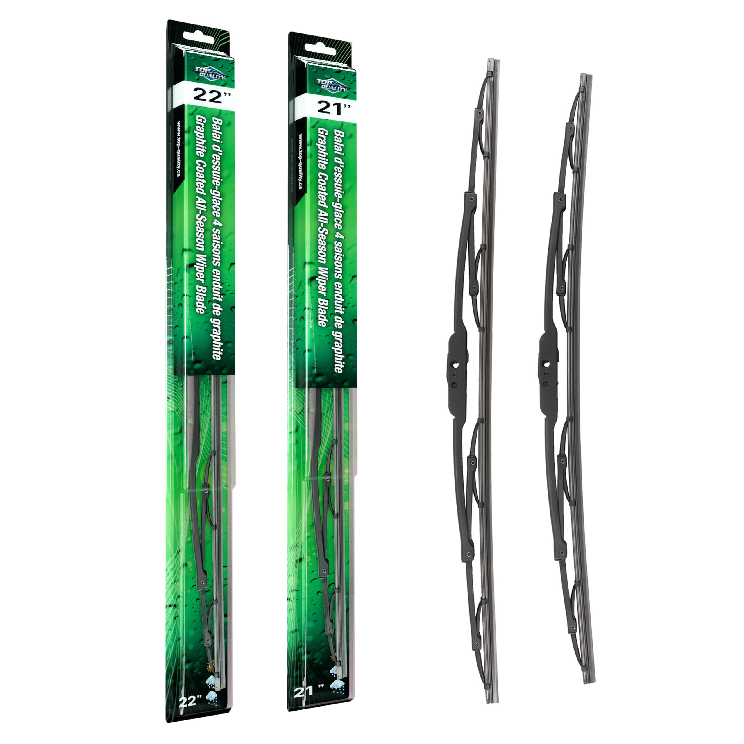 Top Quality K90-100146 Windshield Wiper Blade for 1990-2022 Mitsubishi RVR, Jaguar XKR-S, Chevrolet Impala & more - Front product image