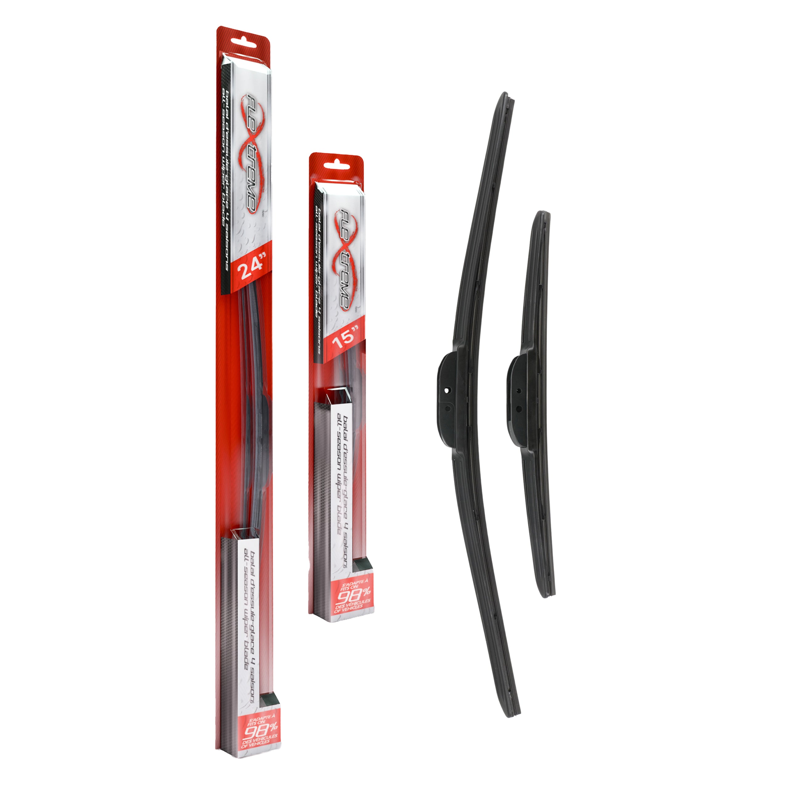 Flextreme K90-100214 Windshield Wiper Blade for 2005-2015 Chevrolet Spark EV, Chevrolet Spark, Nissan X-Trail - Front product image