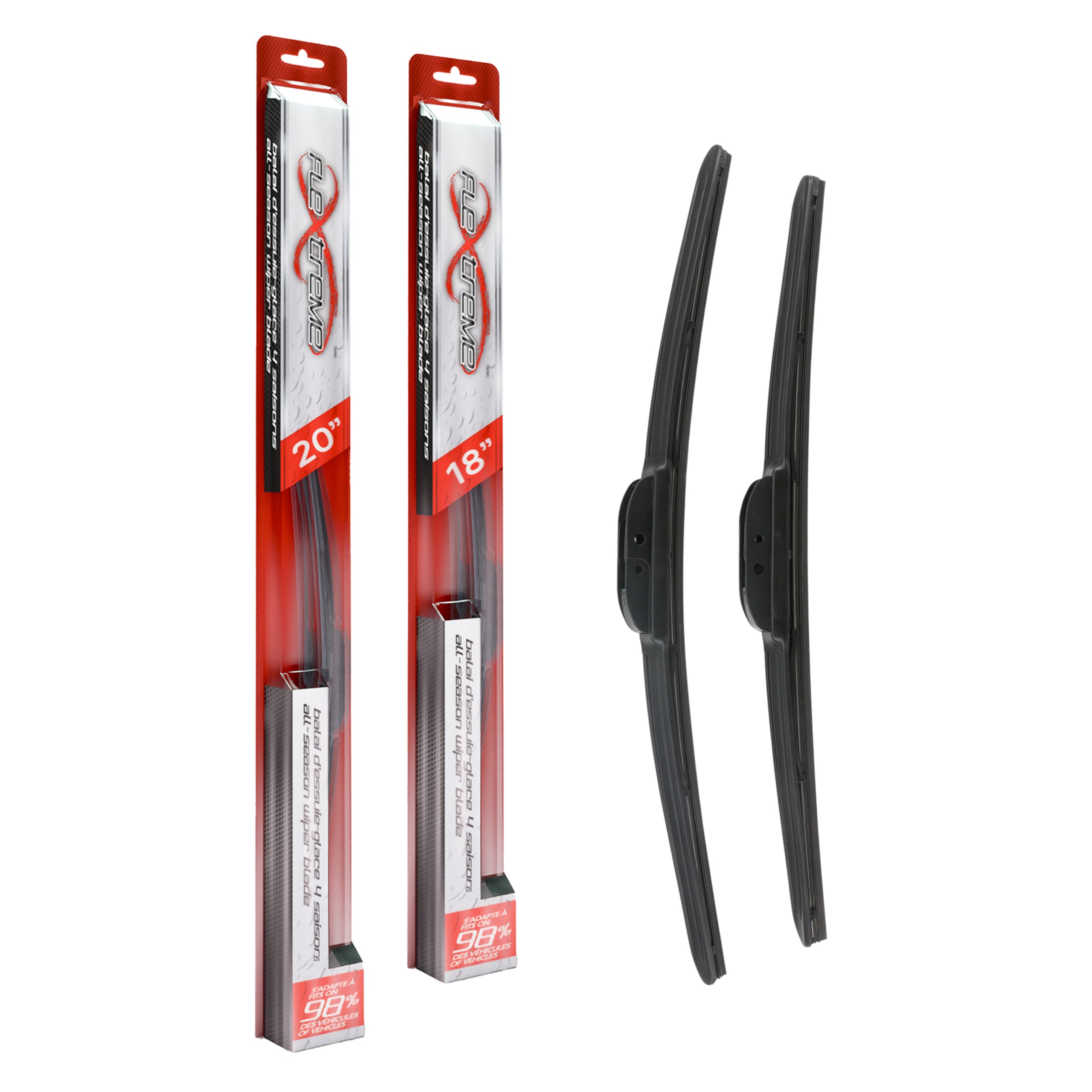 Flextreme K90-100271 Windshield Wiper Blade for 1988-2009 Mercury Mariner, Ford Escape, Mazda Tribute & more - Front product image