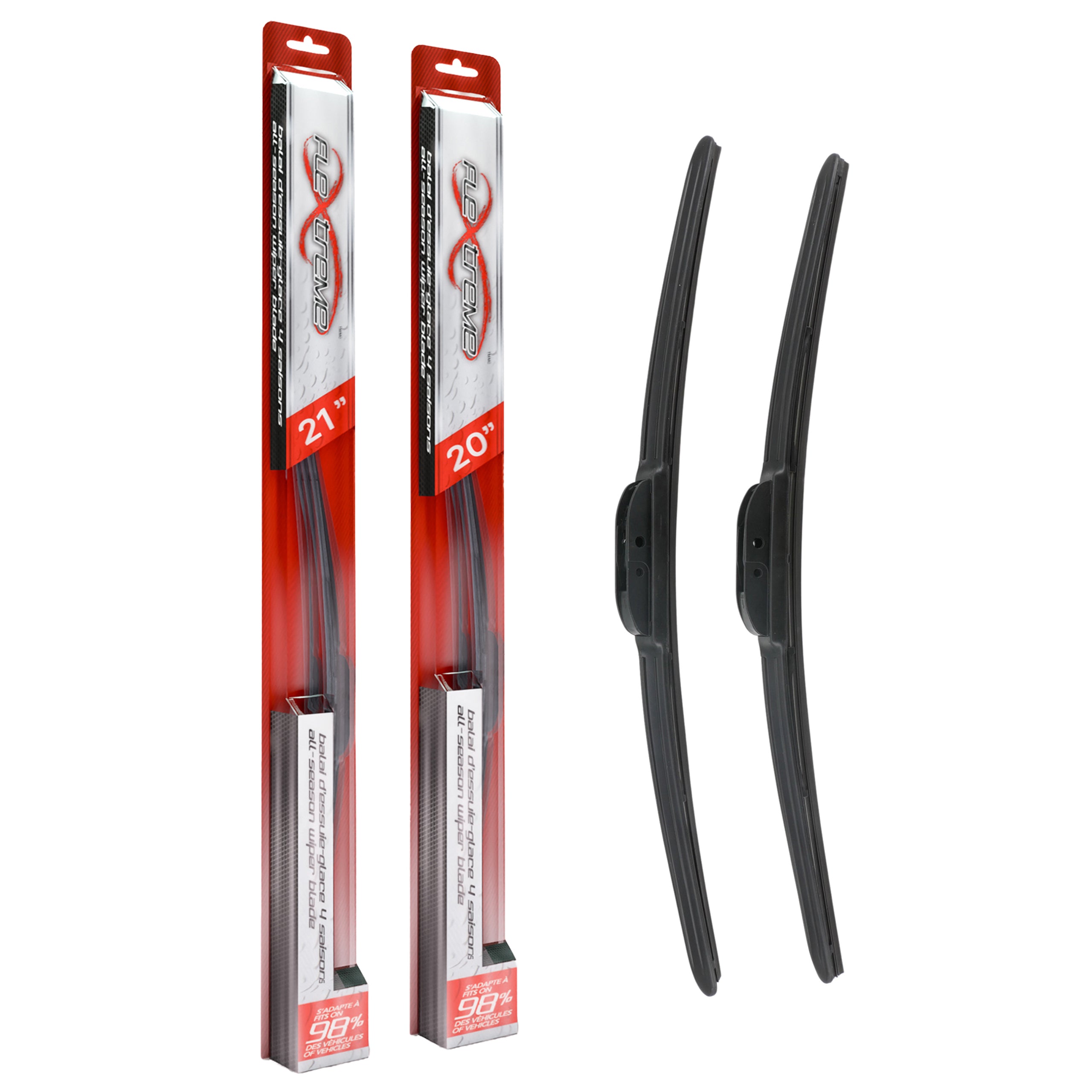 Flextreme K90-100317 Windshield Wiper Blade for 1989-2022 Subaru BRZ, Mitsubishi RVR, Toyota 86 & more - Front product image
