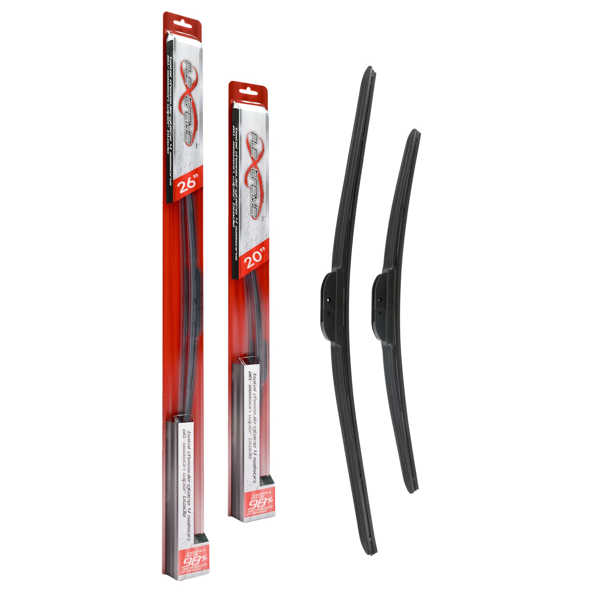 Flextreme K90-100319 Windshield Wiper Blade for 2004-2022 Jeep Grand Cherokee, Jeep Grand Cherokee L, Jeep Grand Cherokee WK & more - Front product image