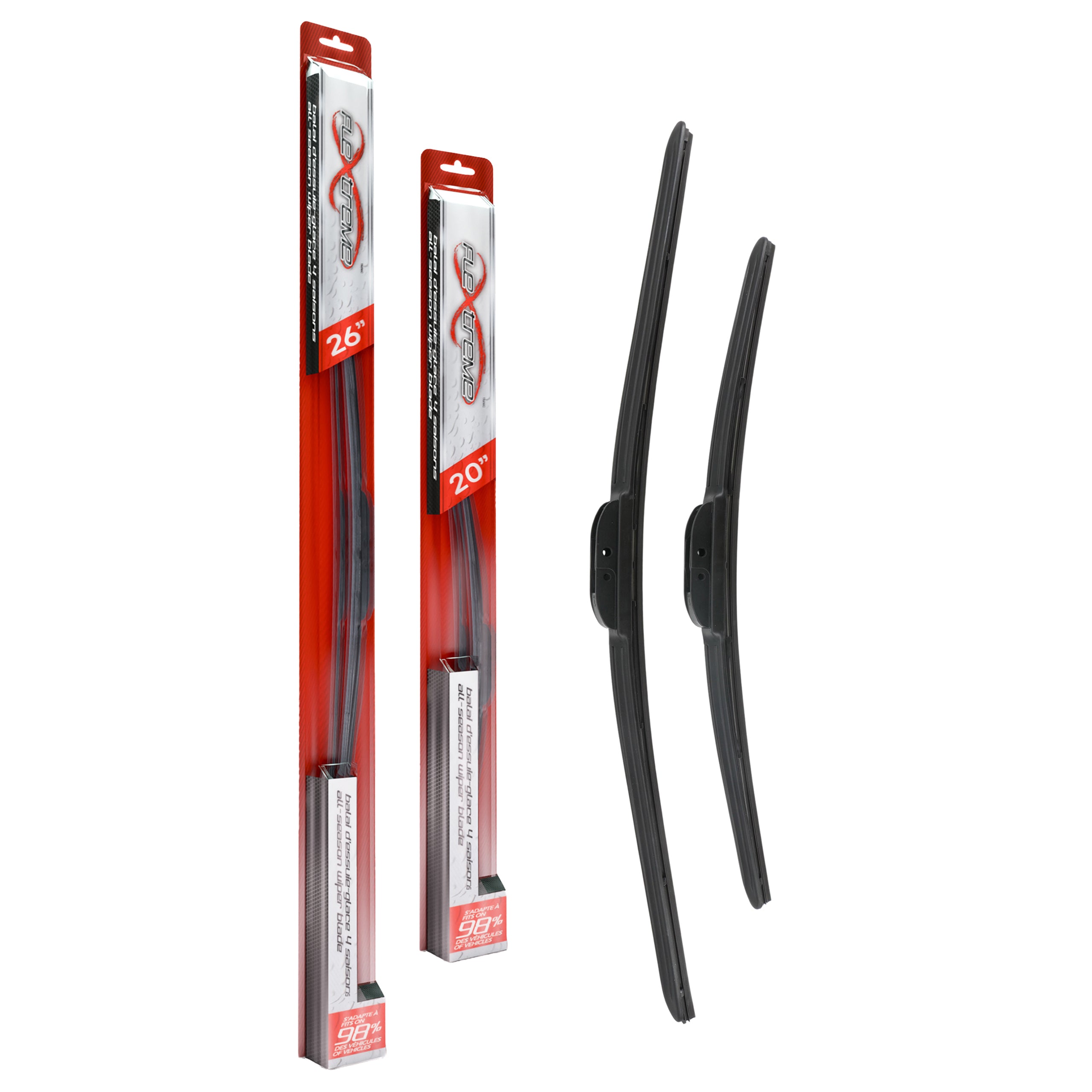 Flextreme K90-100319 Windshield Wiper Blade for 2004-2022 Jeep Grand Cherokee, Jeep Grand Cherokee L, Jeep Grand Cherokee WK & more - Front product image