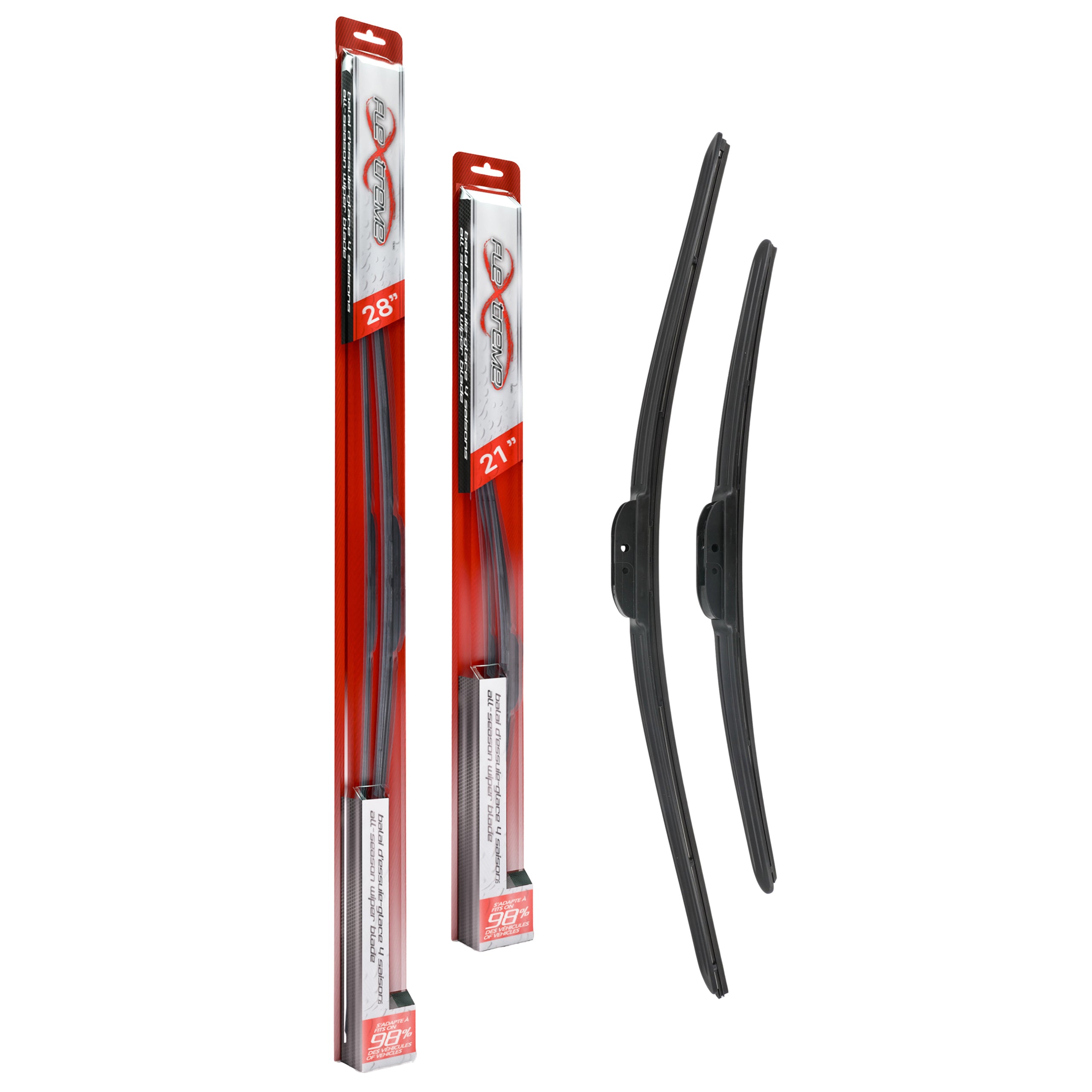 Flextreme K90-100339 Windshield Wiper Blade for 2006-2018 BMW i3, Mercedes-Benz GL350, Mercedes-Benz ML450 & more - Front product image