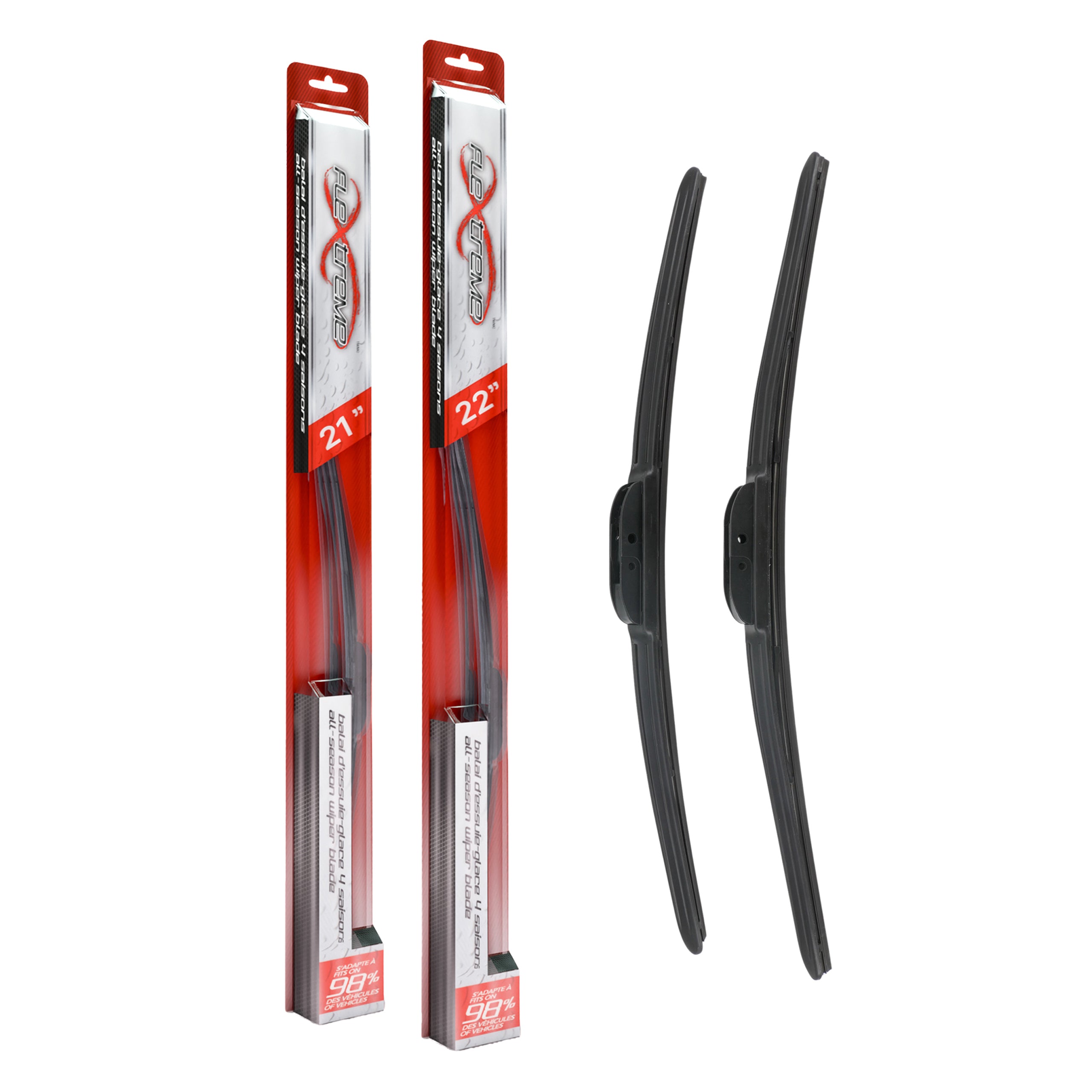 Flextreme K90-100353 Windshield Wiper Blade for 1991-2022 Porsche 718 Spyder, Porsche 718 Boxster, Porsche 718 Cayman & more - Front product image