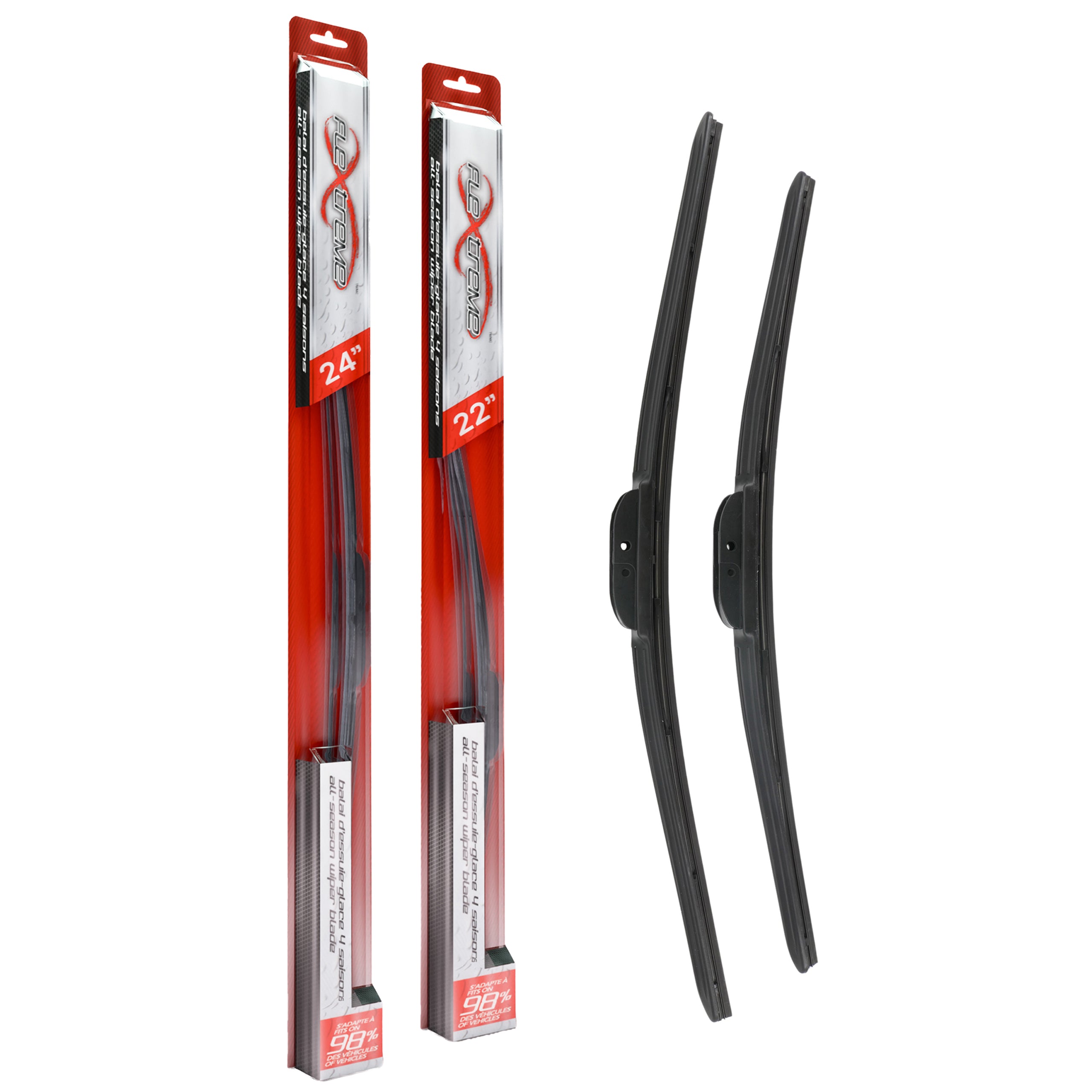 Flextreme K90-100354 Windshield Wiper Blade for 1993-2022 Lexus LX600, Mercedes-Benz S500, Mercedes-Benz Maybach S560 & more - Front product image