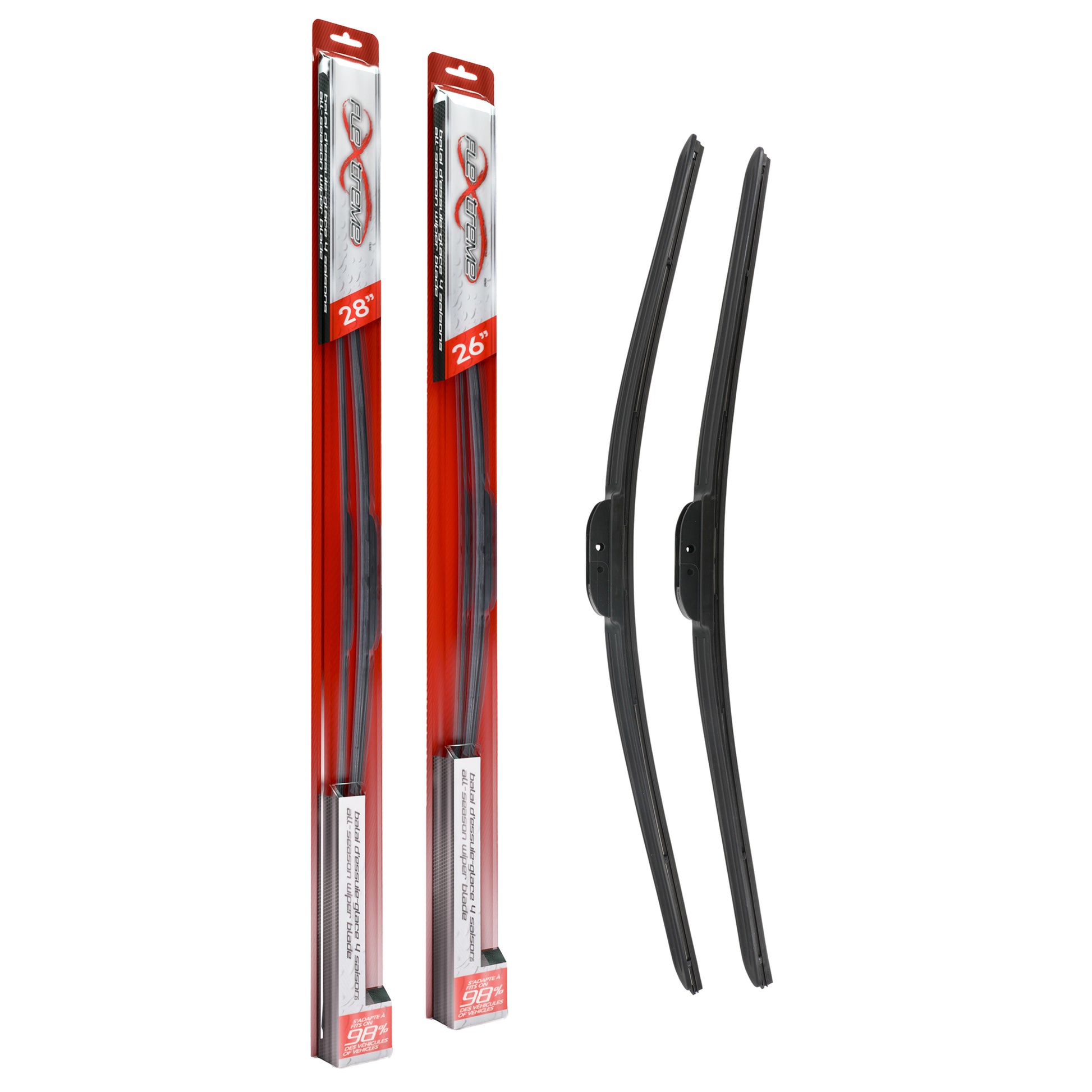 Flextreme K90-100372 Windshield Wiper Blade for 2013-2020 Ford Police Responder Hybrid, Ford SSV Plug-In Hybrid, Ford C-Max & more - Front product image