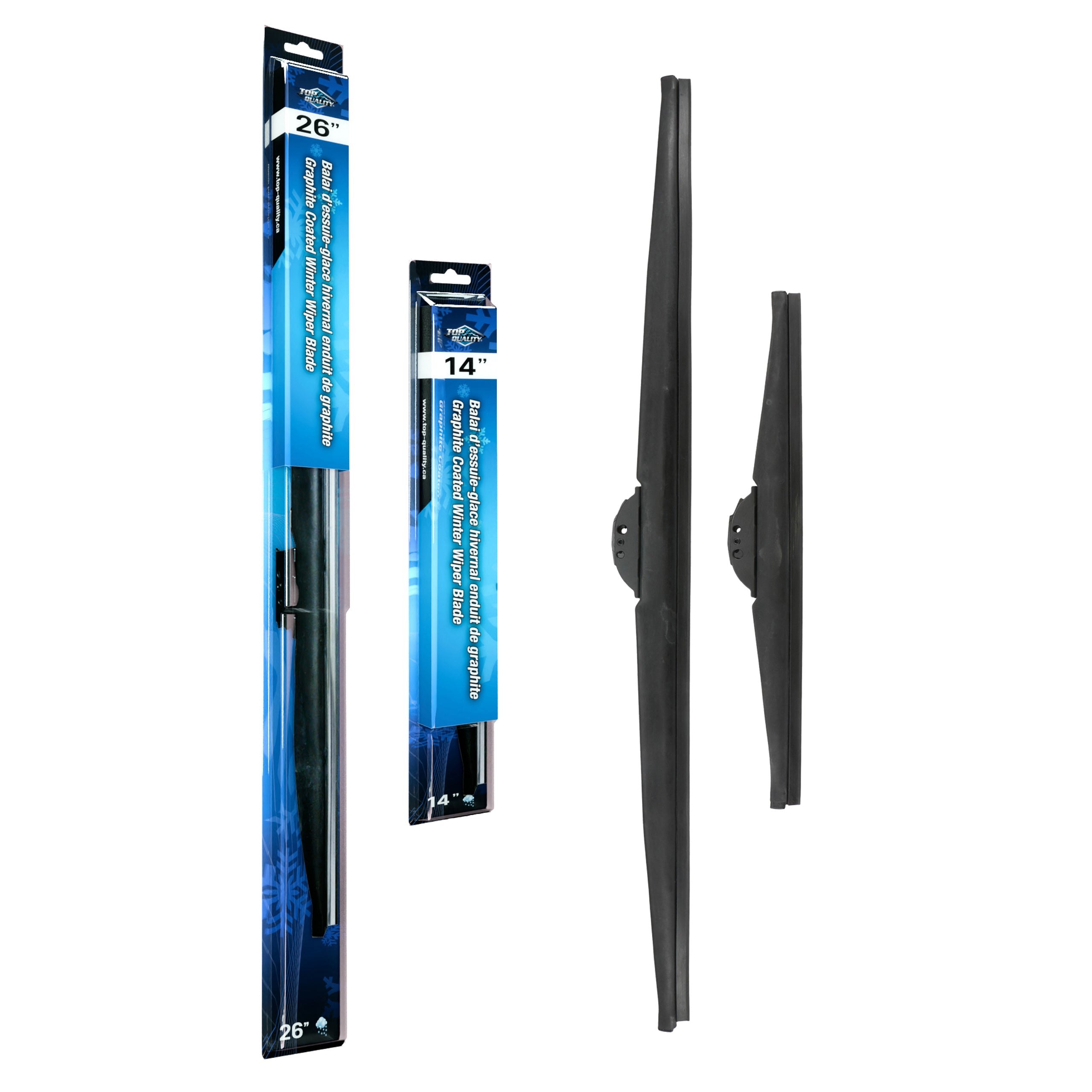 Top Quality K90-100395 Windshield Wiper Blade for 2006-2018 Nissan Rogue Select, Hyundai Santa Fe, Hyundai Santa Fe Sport & more - Front product image