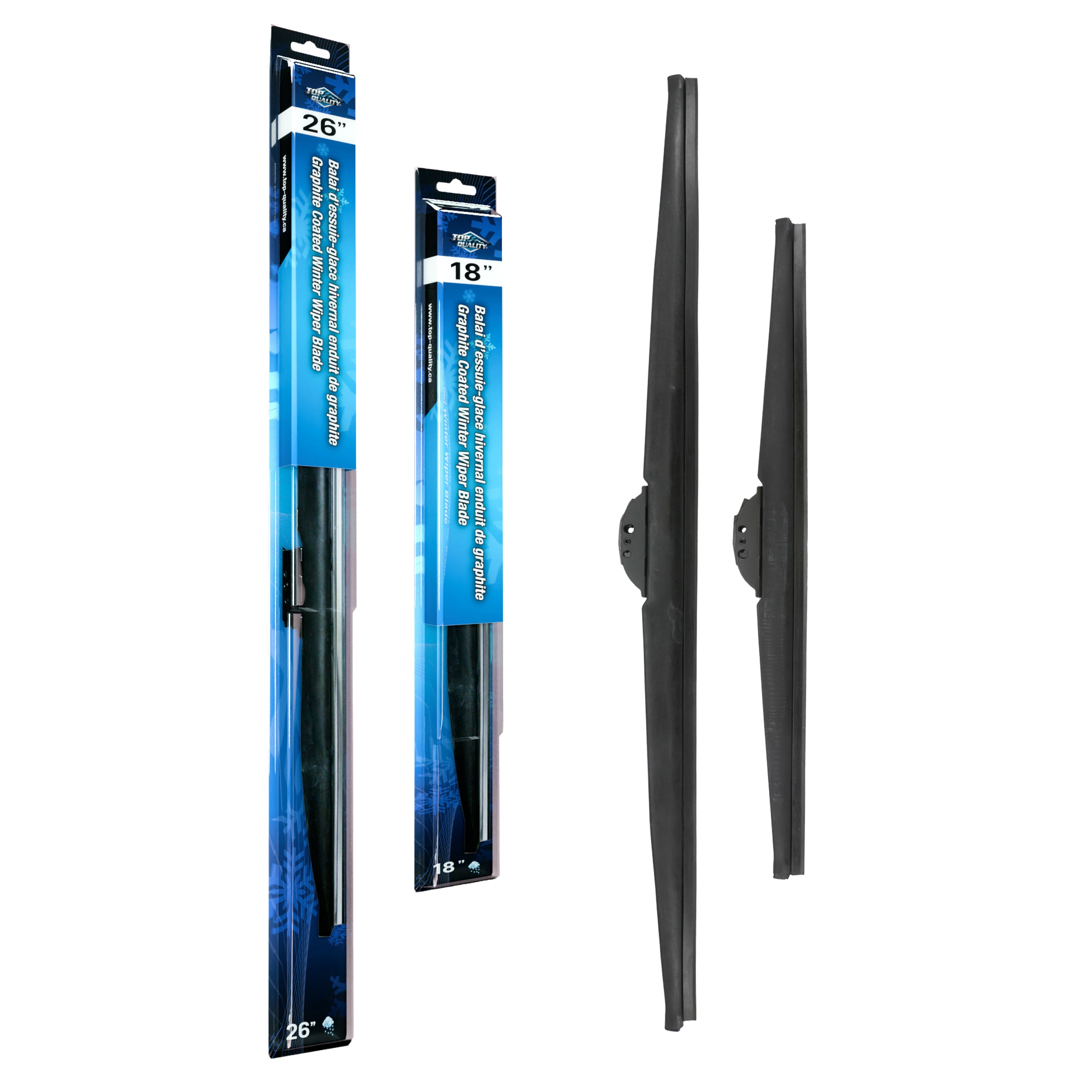 Top Quality K90-100470 Windshield Wiper Blade for 2002-2022 Hyundai Ioniq 5, Lexus ES250, Kia Telluride & more - Front product image