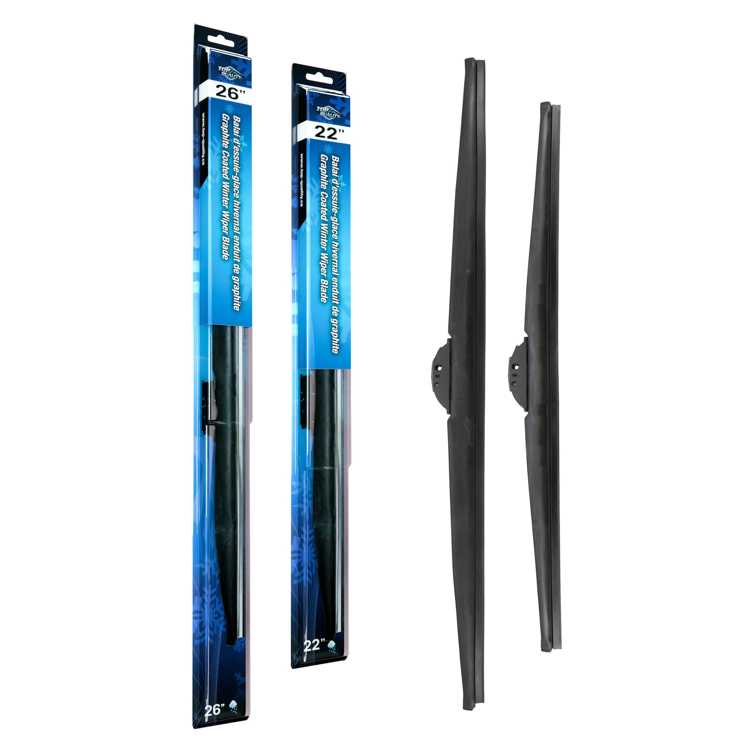 Top Quality K90-100539 Windshield Wiper Blade for 2004-2022 Honda Ridgeline, Honda Pilot, Ram ProMaster 1500 & more - Front product image