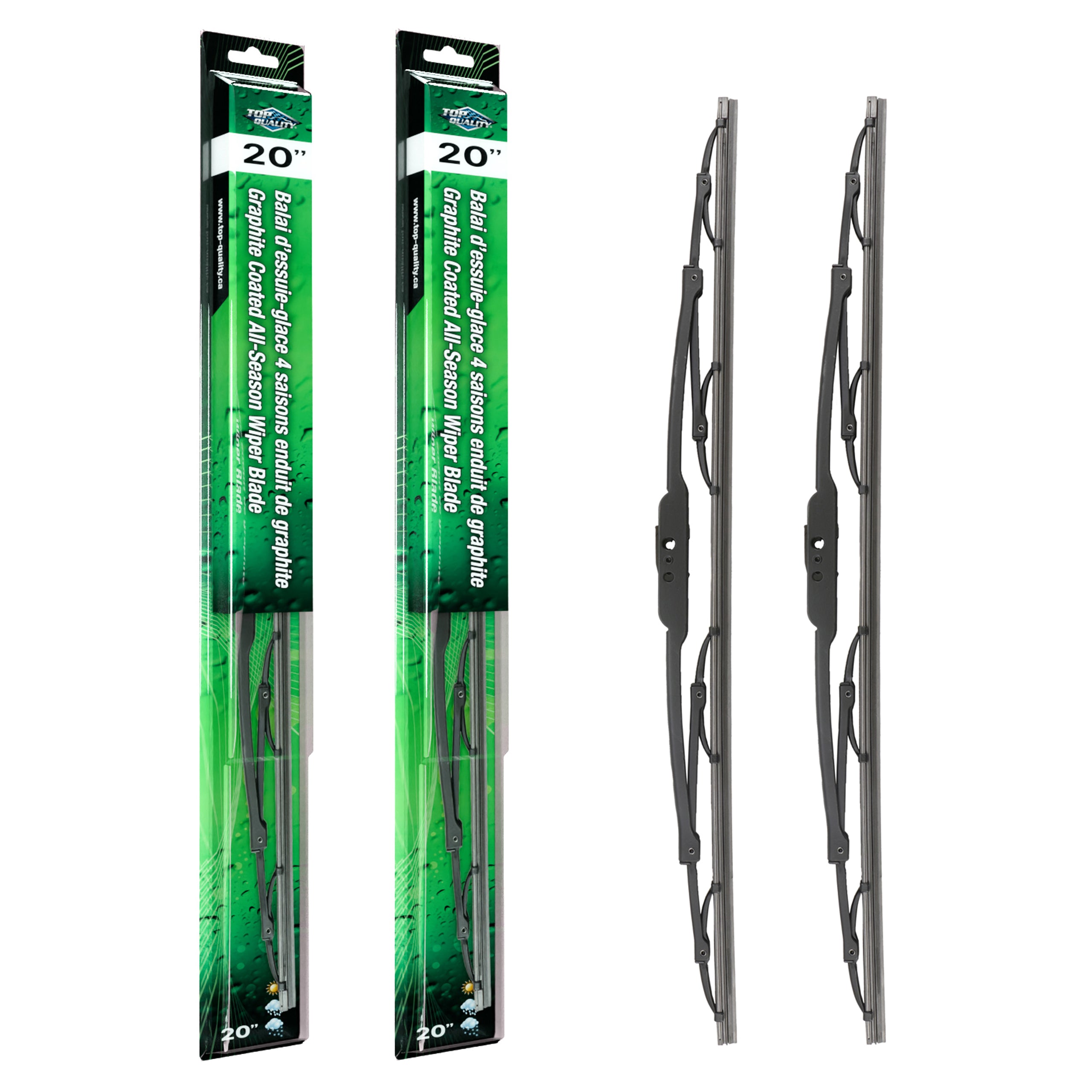 Top Quality K90-100563 Windshield Wiper Blade for 1980-2022 Ford E-350 Super Duty, Chevrolet LCF 3500, Mazda RX-8 & more - Front product image