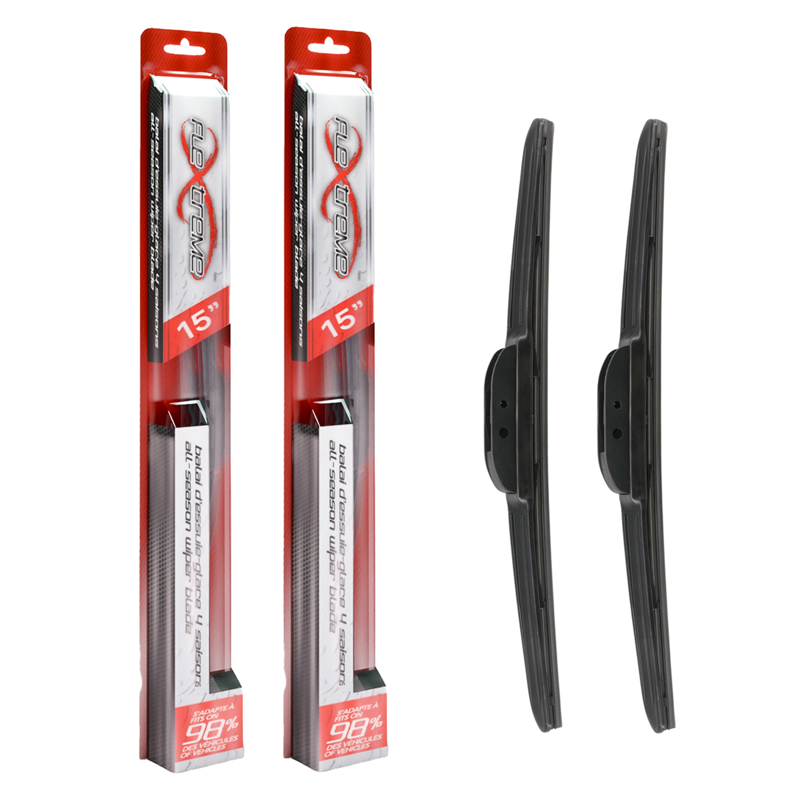 Flextreme K90-100571 Windshield Wiper Blade for 1980-2018 Jeep Wrangler JK, Jeep Wrangler, Fiat 124 & more - Front product image