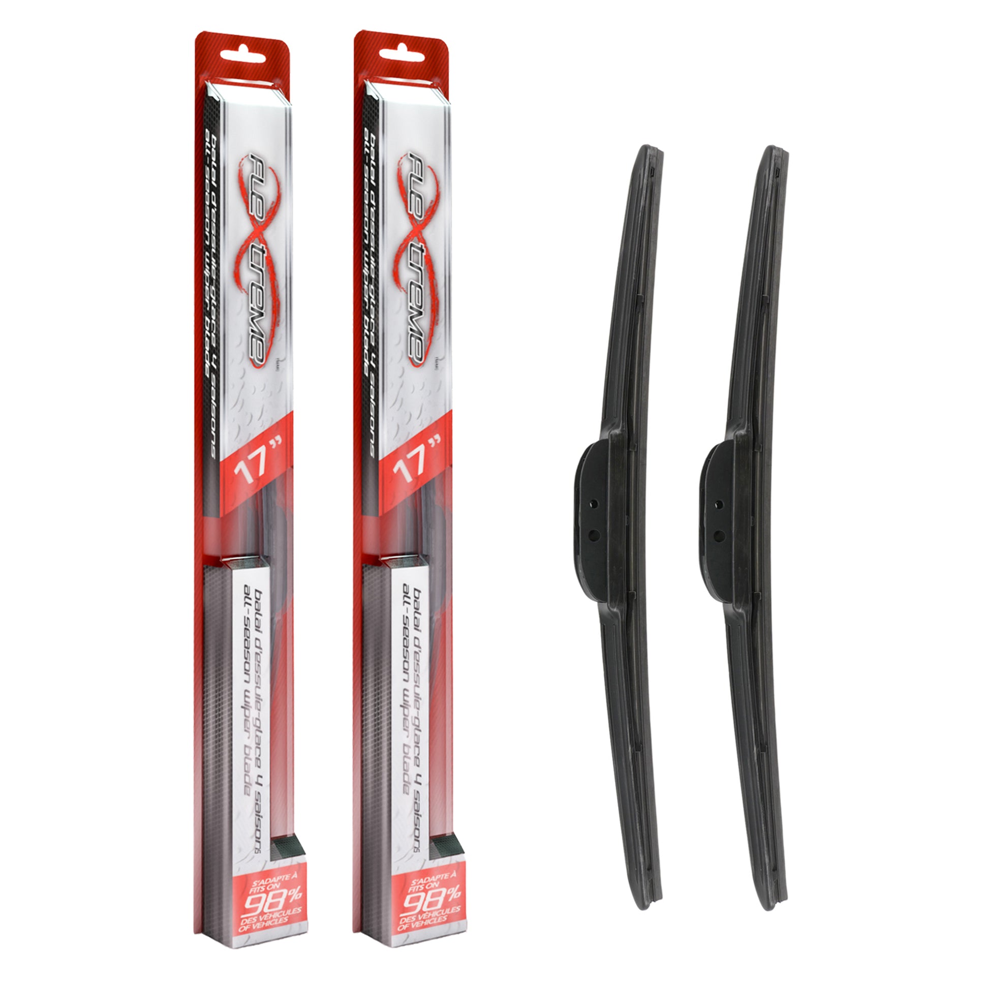 Flextreme K90-100573 Windshield Wiper Blade for 1980-2022 Ford Bronco, Toyota 4Runner, Chevrolet Tracker & more - Front product image