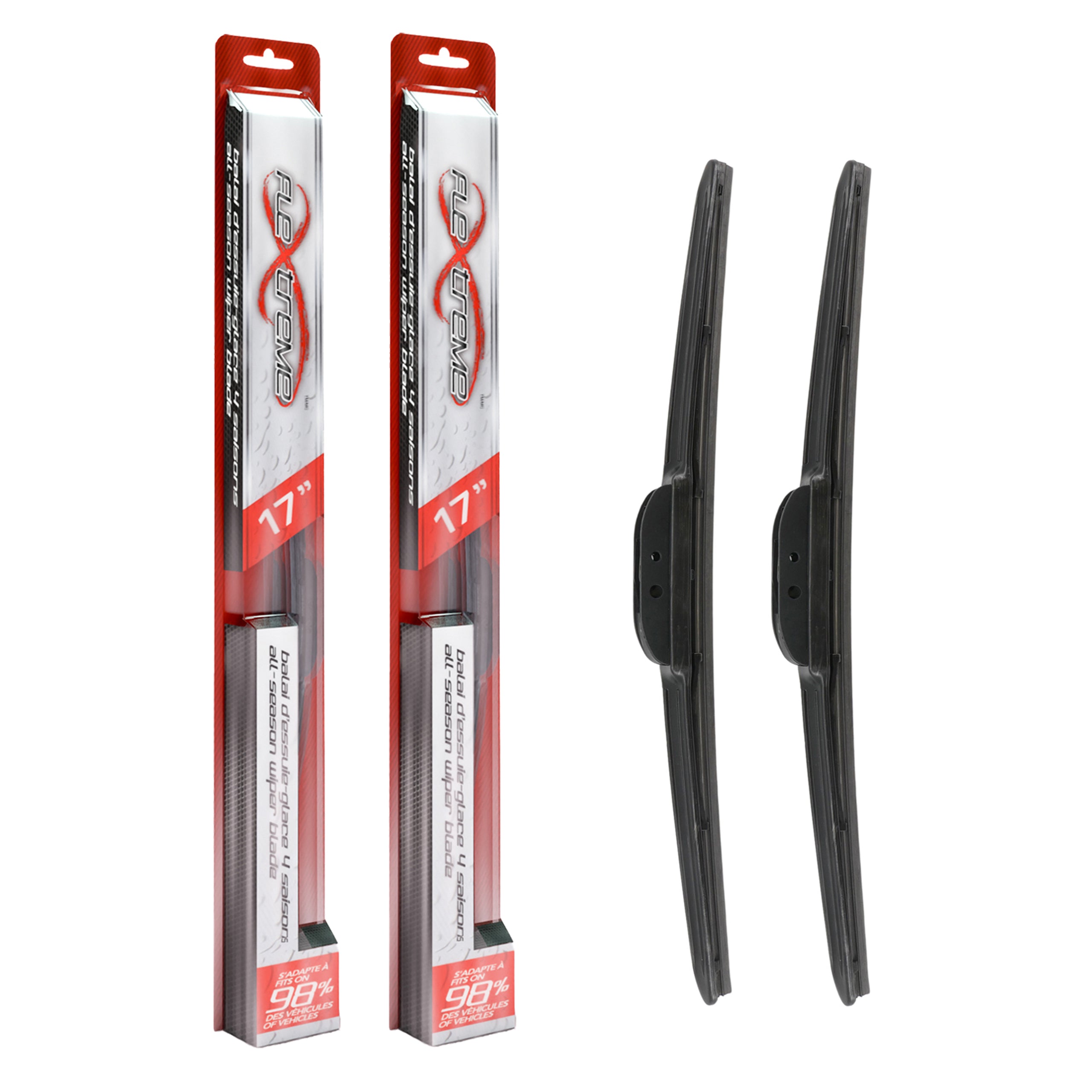 Flextreme K90-100573 Windshield Wiper Blade for 1980-2022 Ford Bronco, Toyota 4Runner, Chevrolet Tracker & more - Front product image