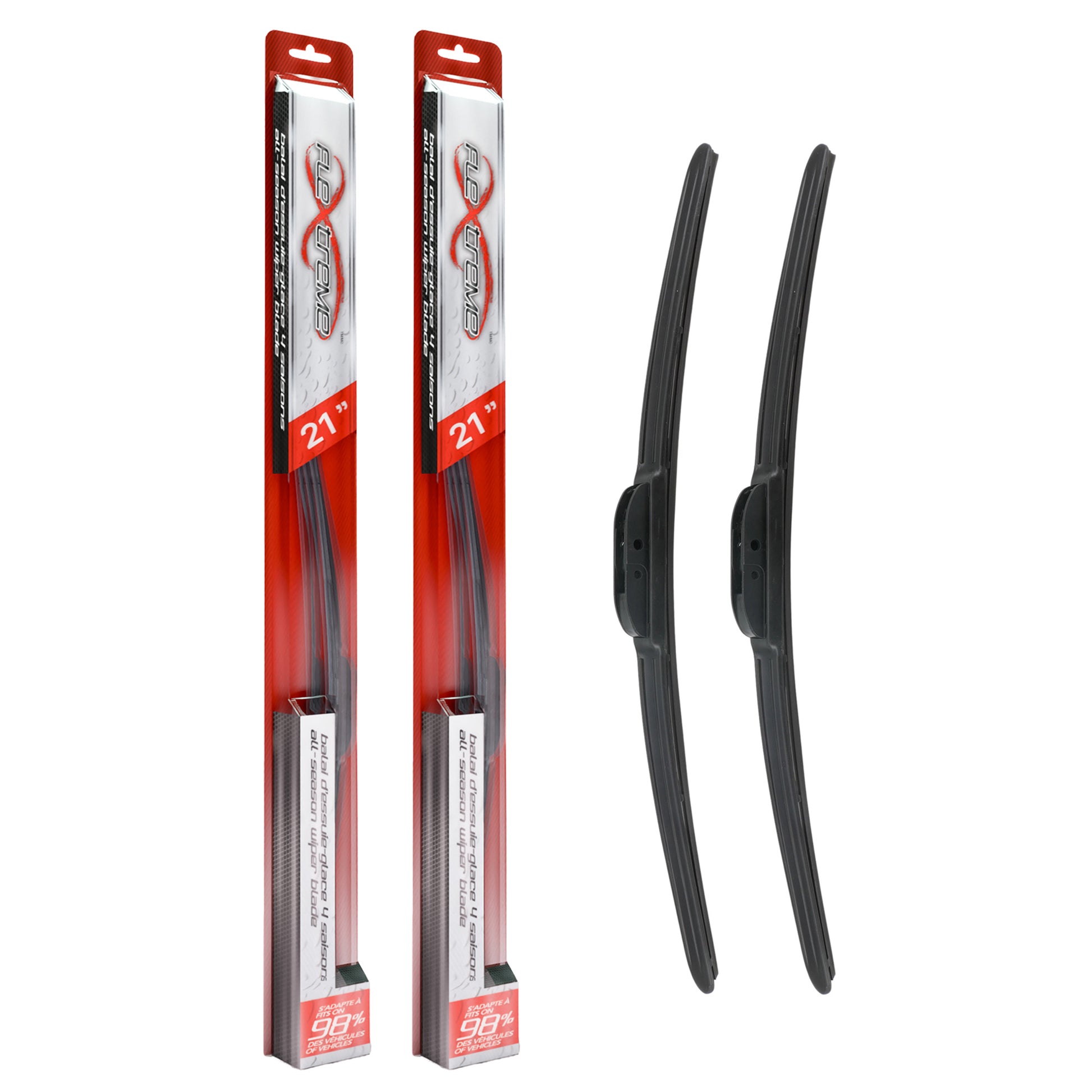 Flextreme K90-100577 Windshield Wiper Blade for 1984-2021 Volkswagen Beetle, Nissan NV1500, Nissan NV2500 & more - Front product image