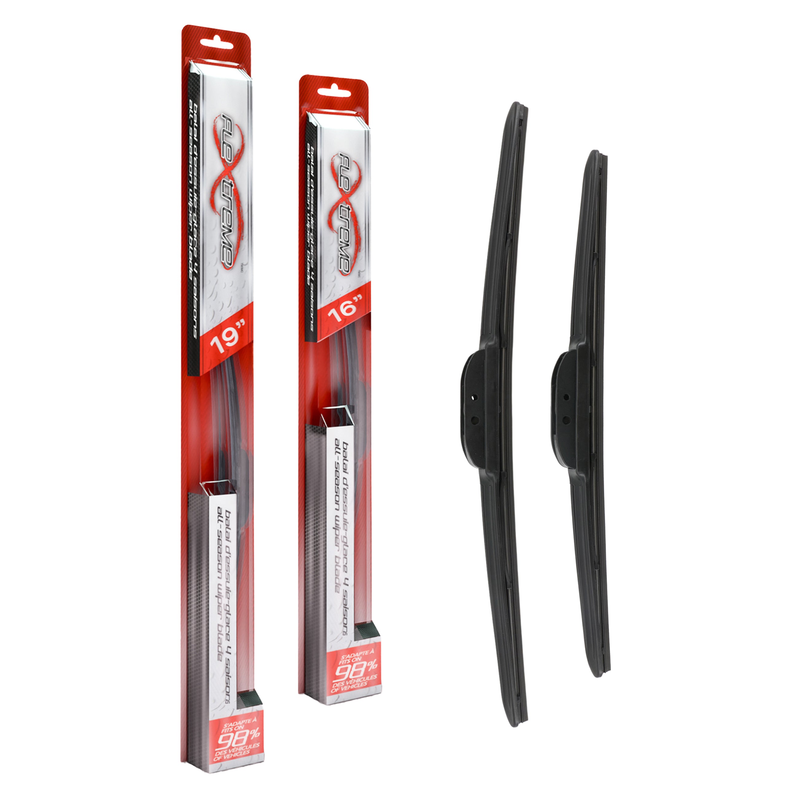 Flextreme K90-100631 Windshield Wiper Blade for 1989-1991 Pontiac Firefly - Front product image