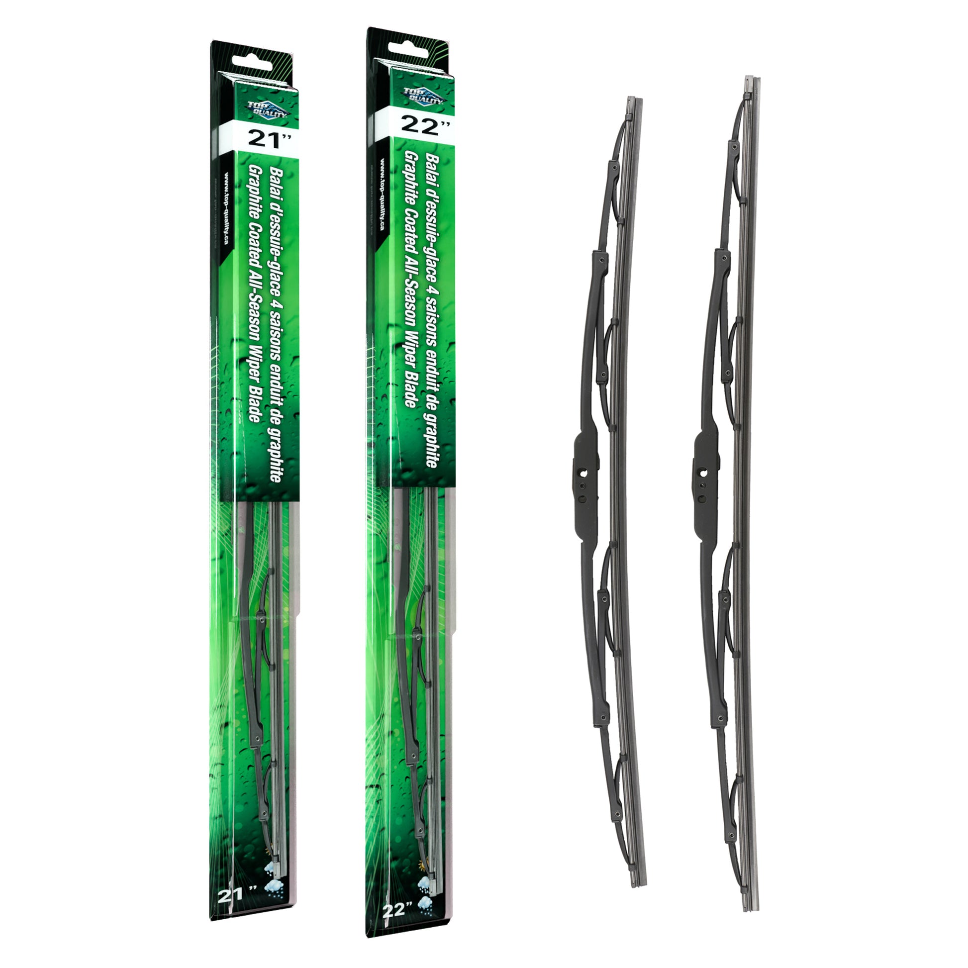 Top Quality K90-100665 Windshield Wiper Blade for 1991-2011 Ram Dakota, Audi 100, Audi 100 Quattro & more - Front product image