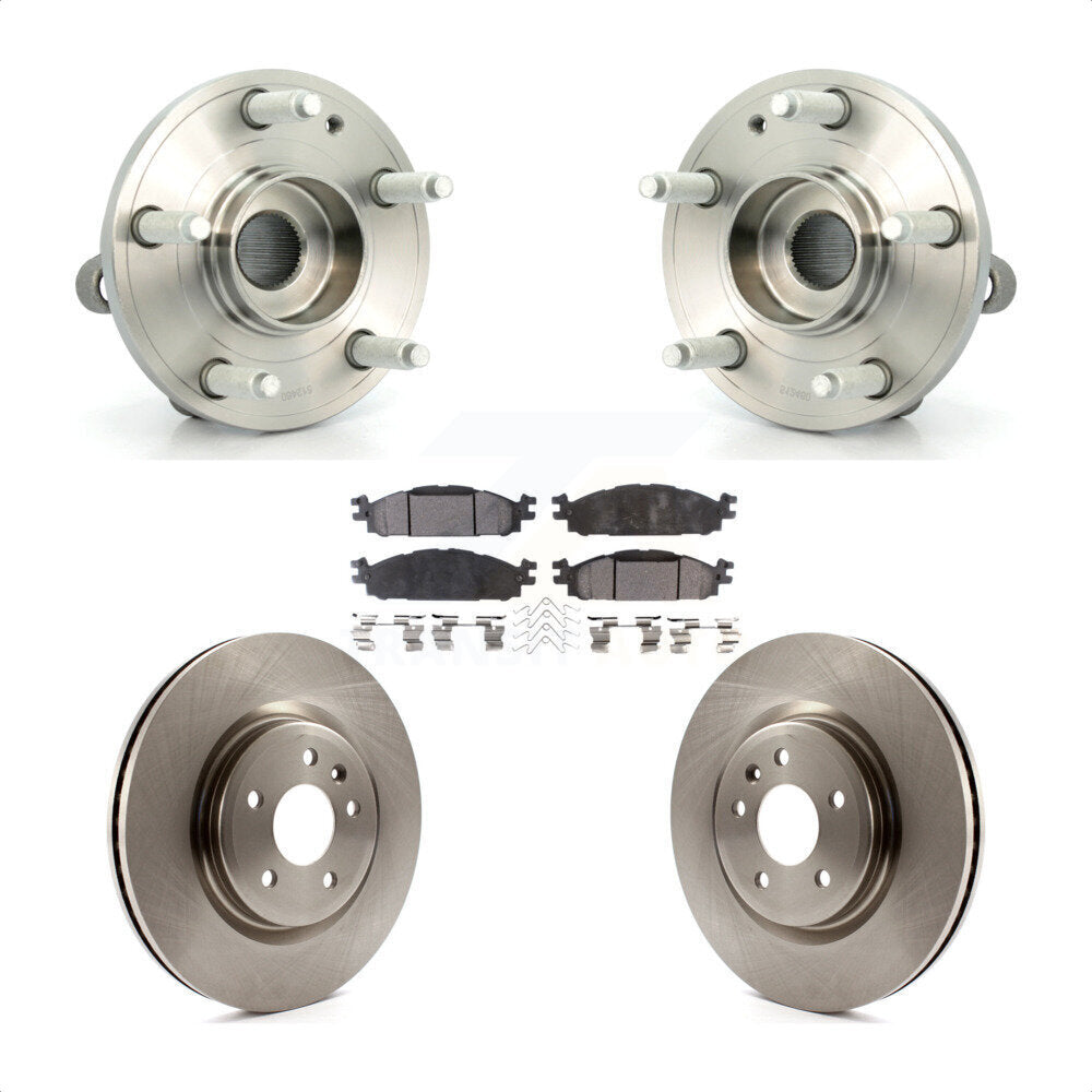 Transit Auto KBB-100376 Wheel Bearing and Hub Assembly for 2011-2017 Ford Explorer - Front product image