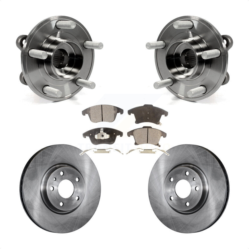 Transit Auto KBB-100379 Wheel Bearing and Hub Assembly for 2013-2020 Ford Fusion, Lincoln MKZ - Front product image